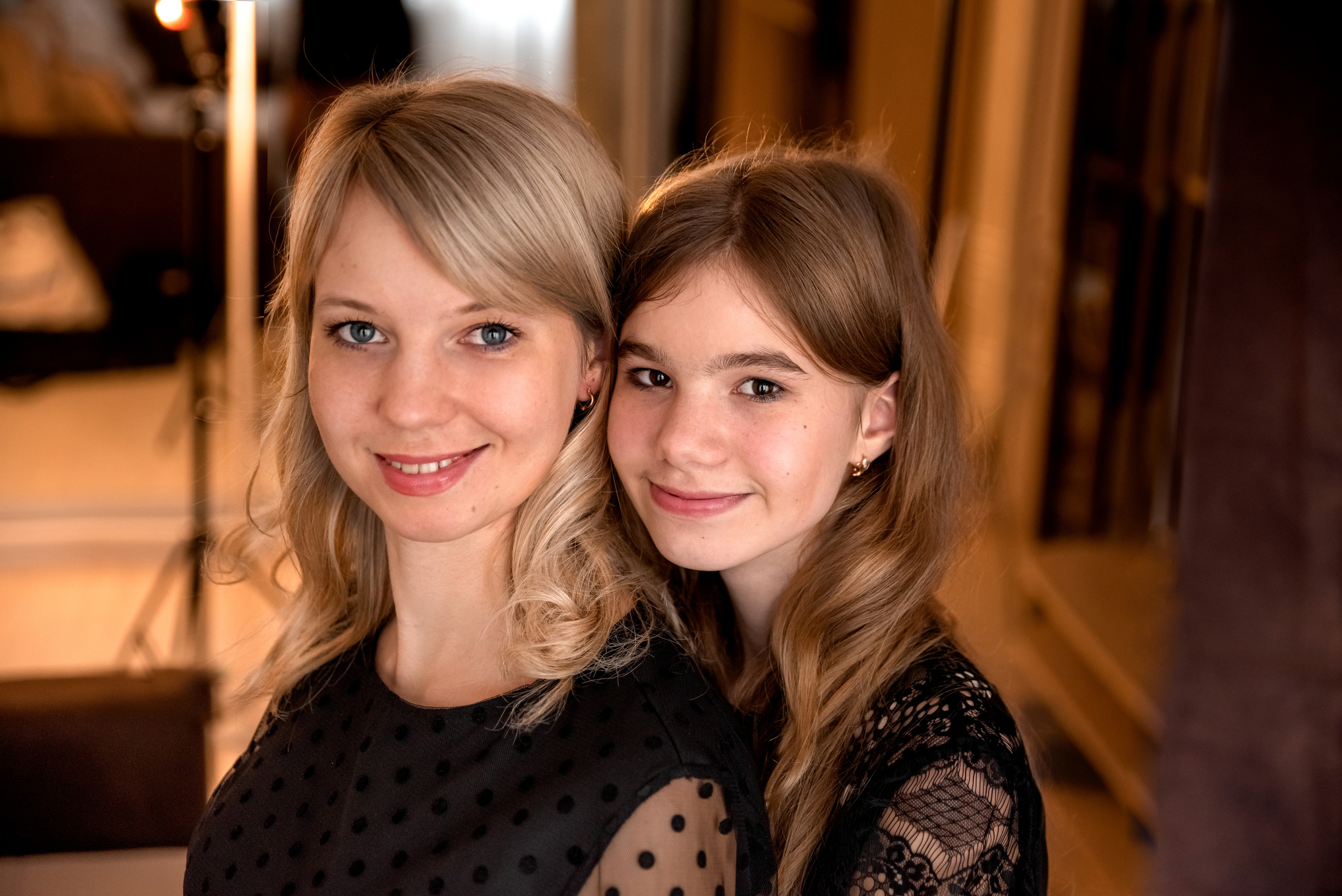 Анна и Даша, домашняя фотосессия. Семейный и детский фотограф в Туле Светлана Воронкова