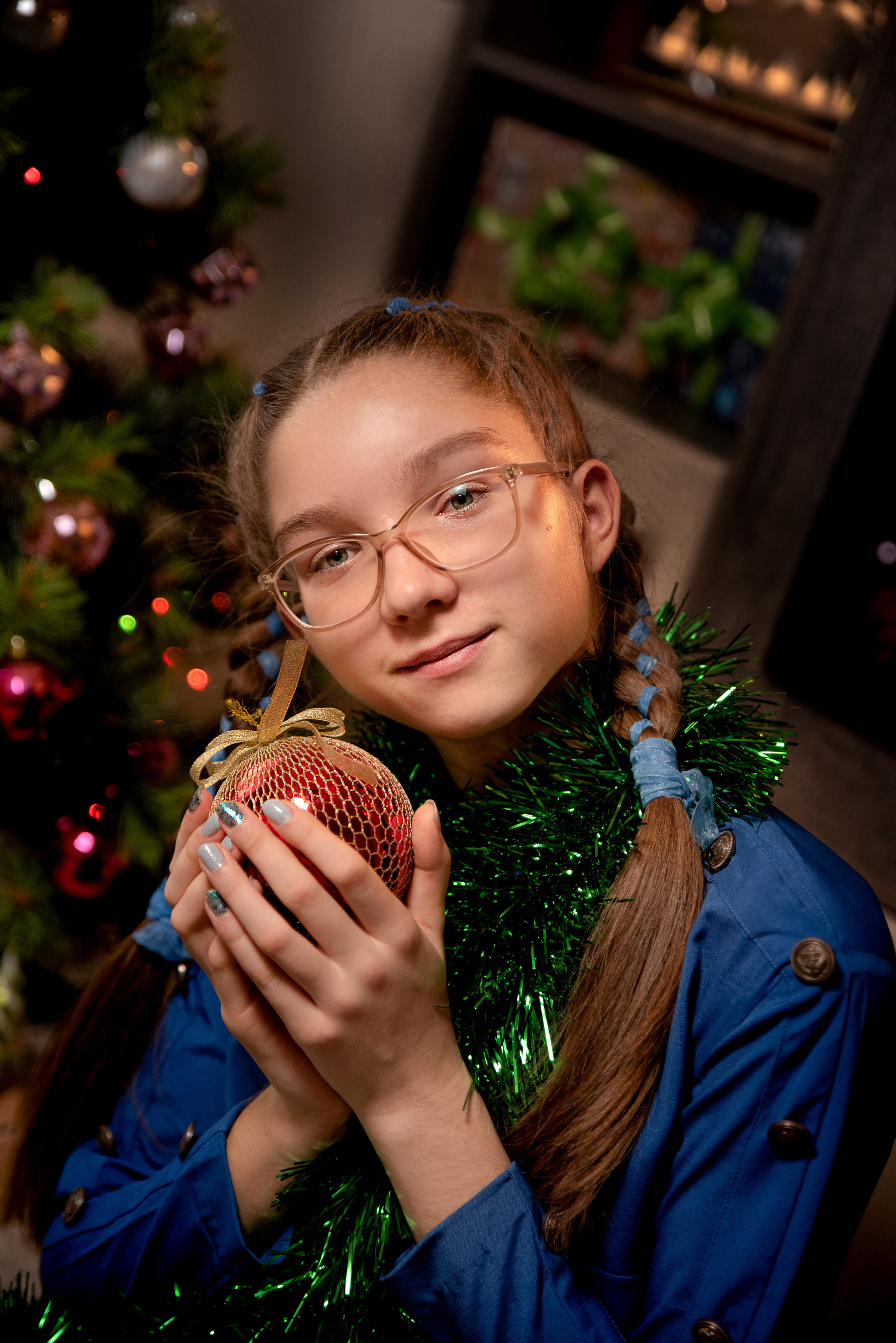 Домашняя новогодняя фотосессия. Семейный и детский фотограф в Туле Светлана Воронкова