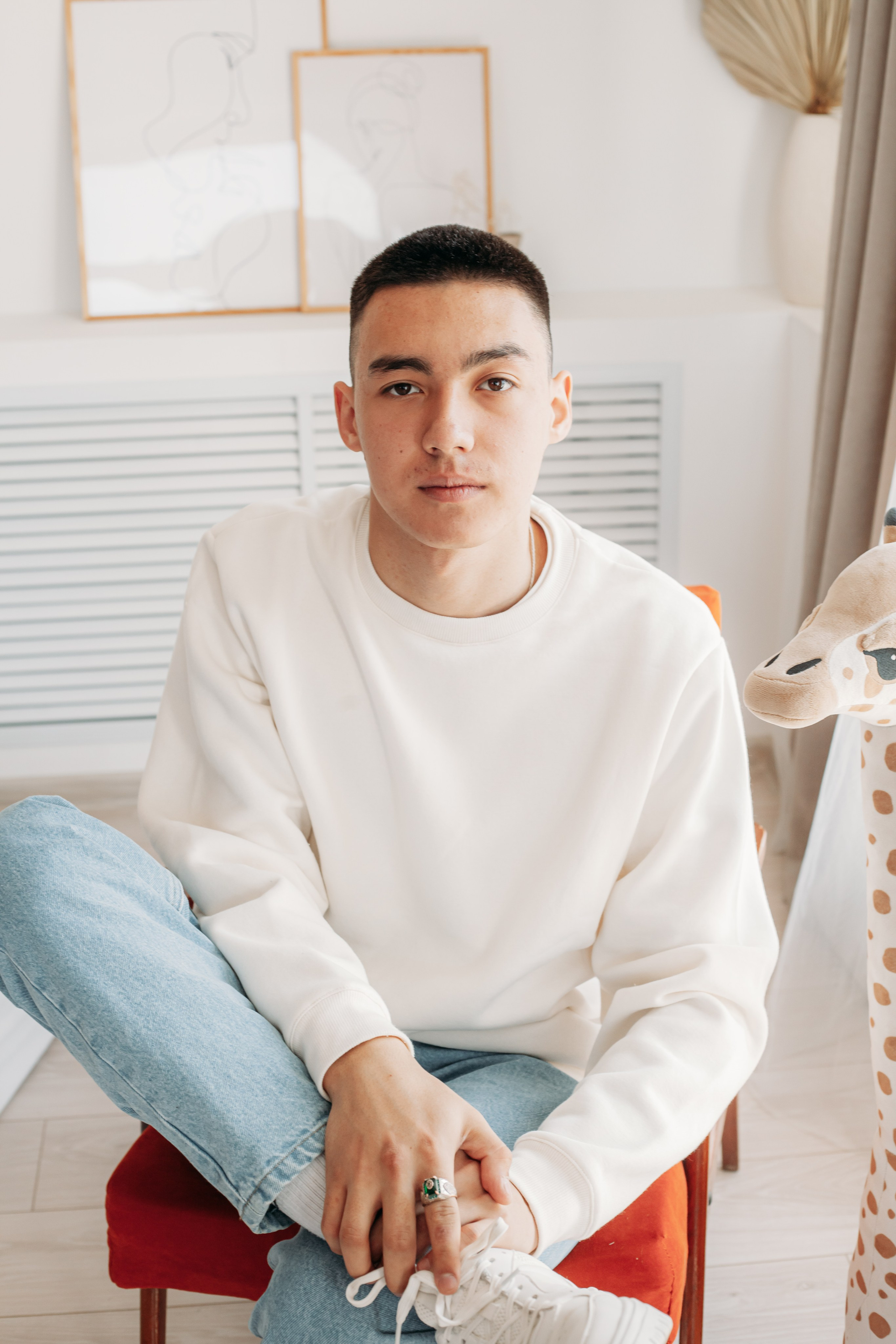 Школьники в студии. Фотограф Бурятия. Печать фотокниг