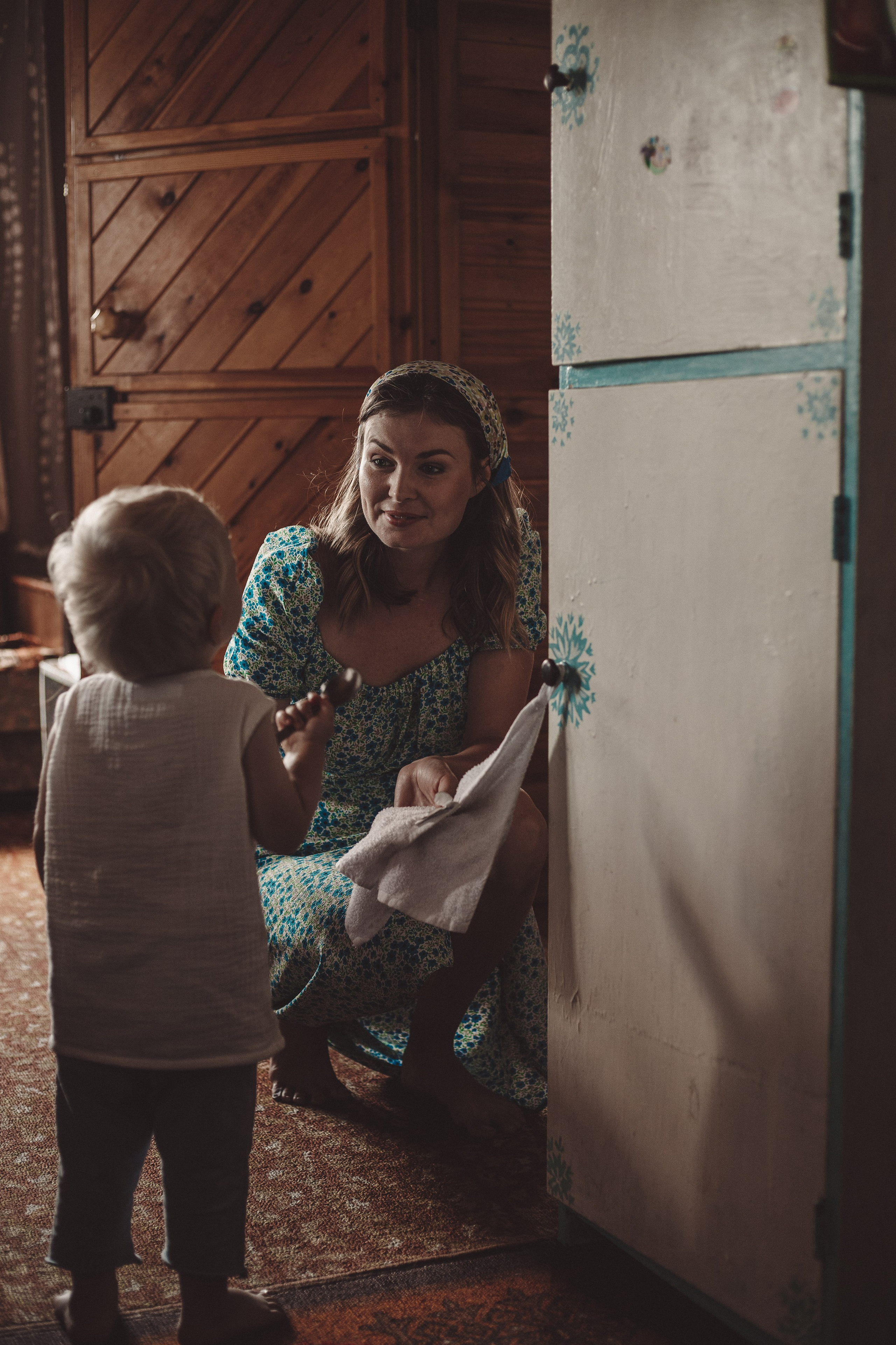 Семейная фотосессия - Люба и Платон: дачное детство. Семейный и женский фотограф Кемерово Мария Степ