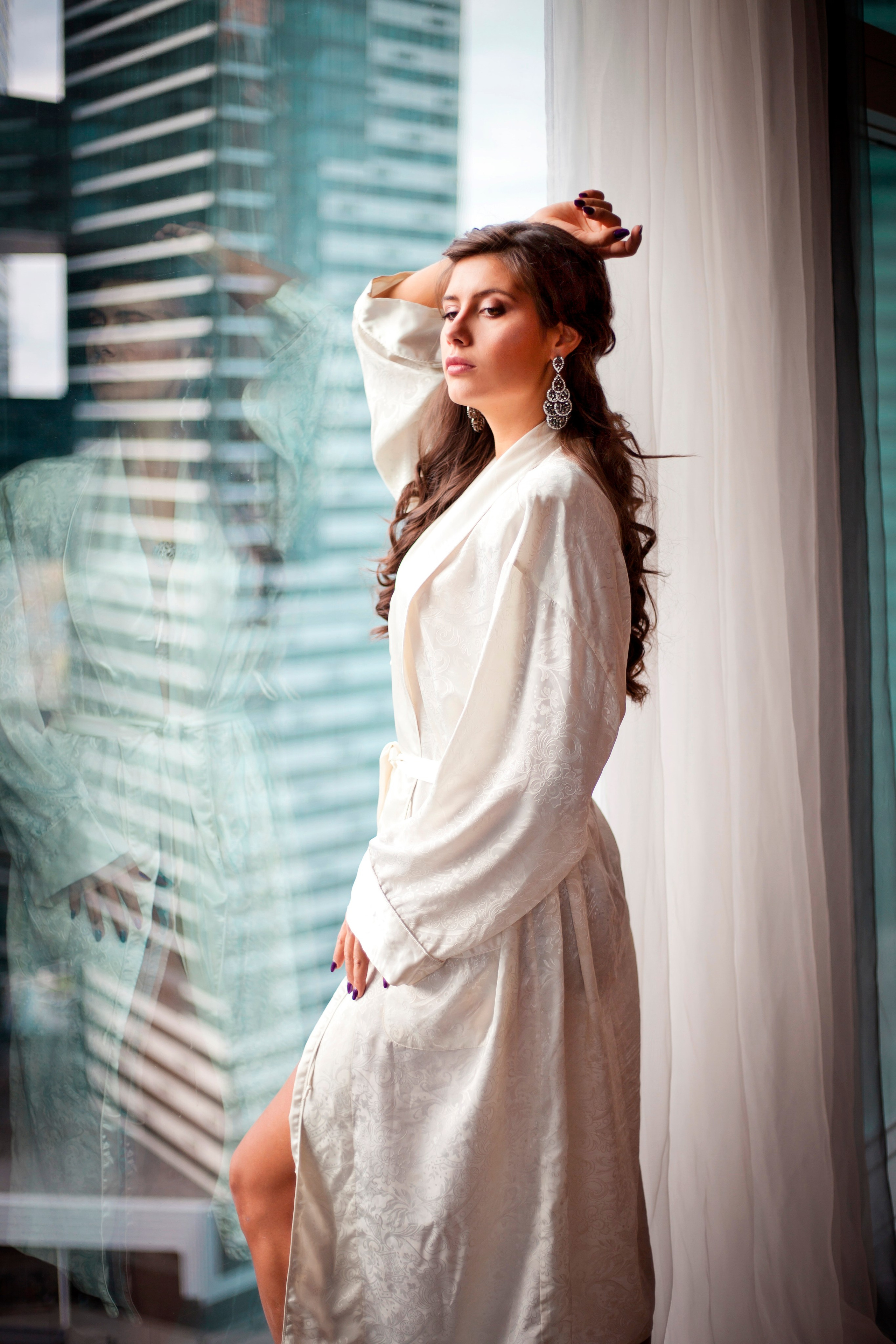 Утро невесты. Москва Сити. Фотограф Мария Кольцова