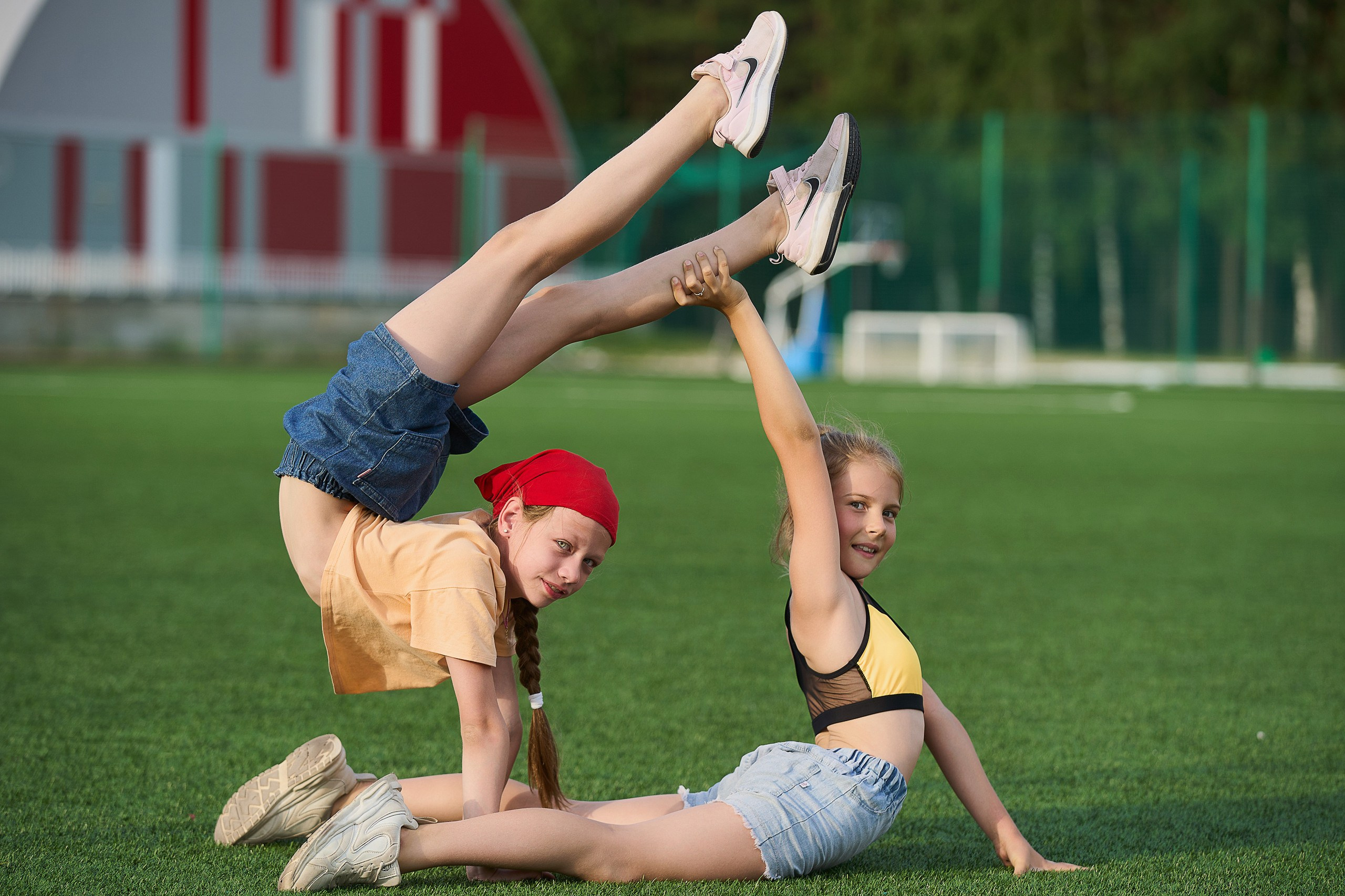 Спортивная фотосессия гимнасток и танцоров в Заволжье. Фотограф в Заволжье Алексей Шабалин
