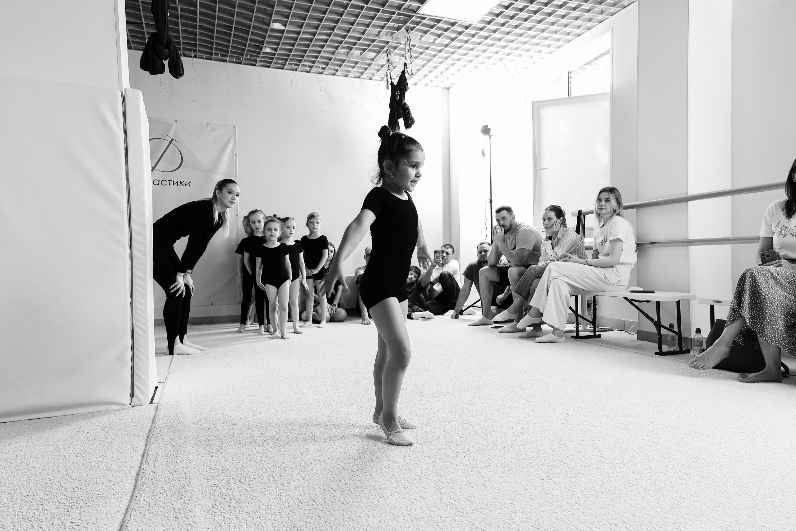 Открытый урок гимнастика. Фотограф Надршина Лилия