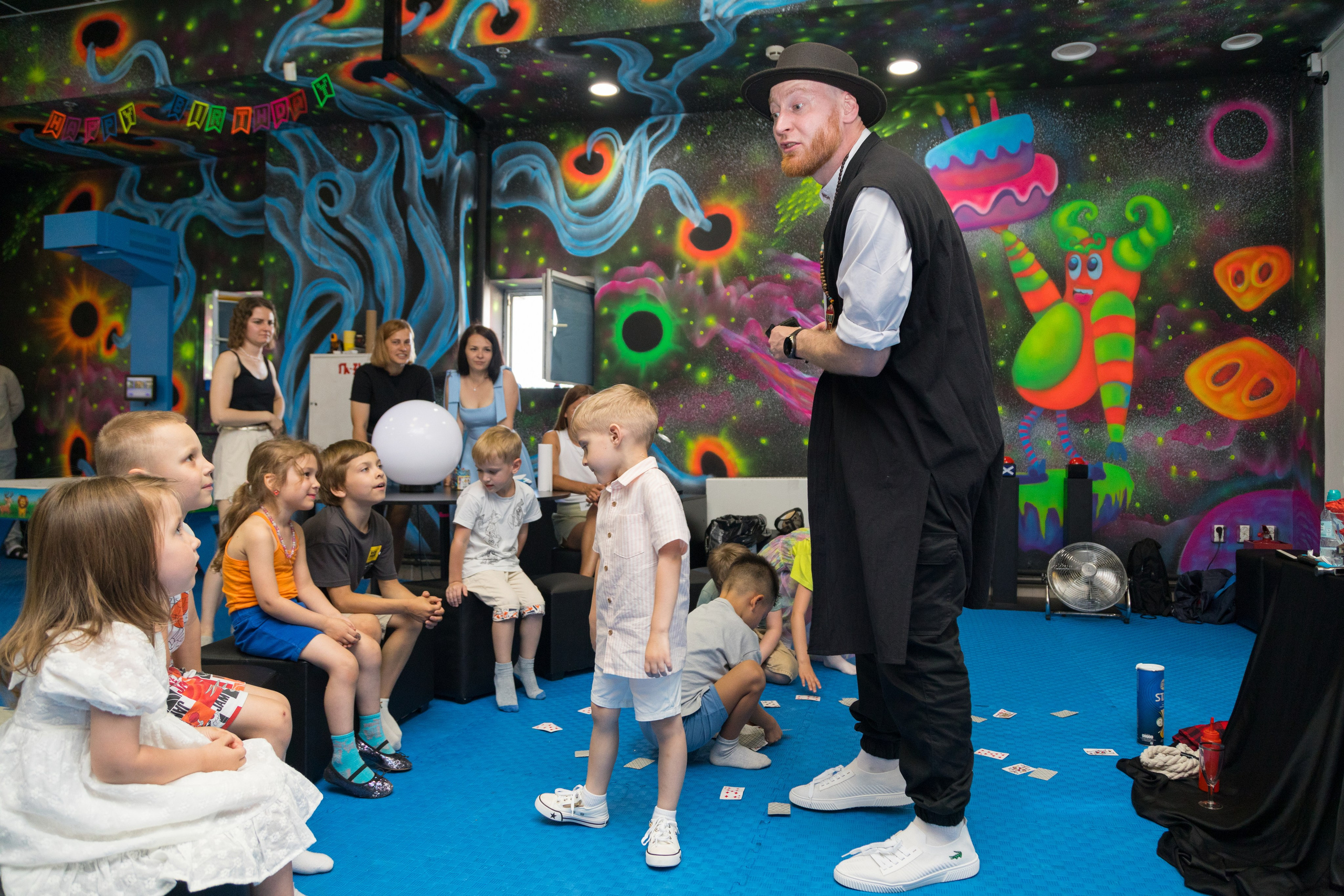 День рождения Феди, 5 лет. НЕОПАРК. Детский и контент фотограф Надя Волкова Санкт-Петербург