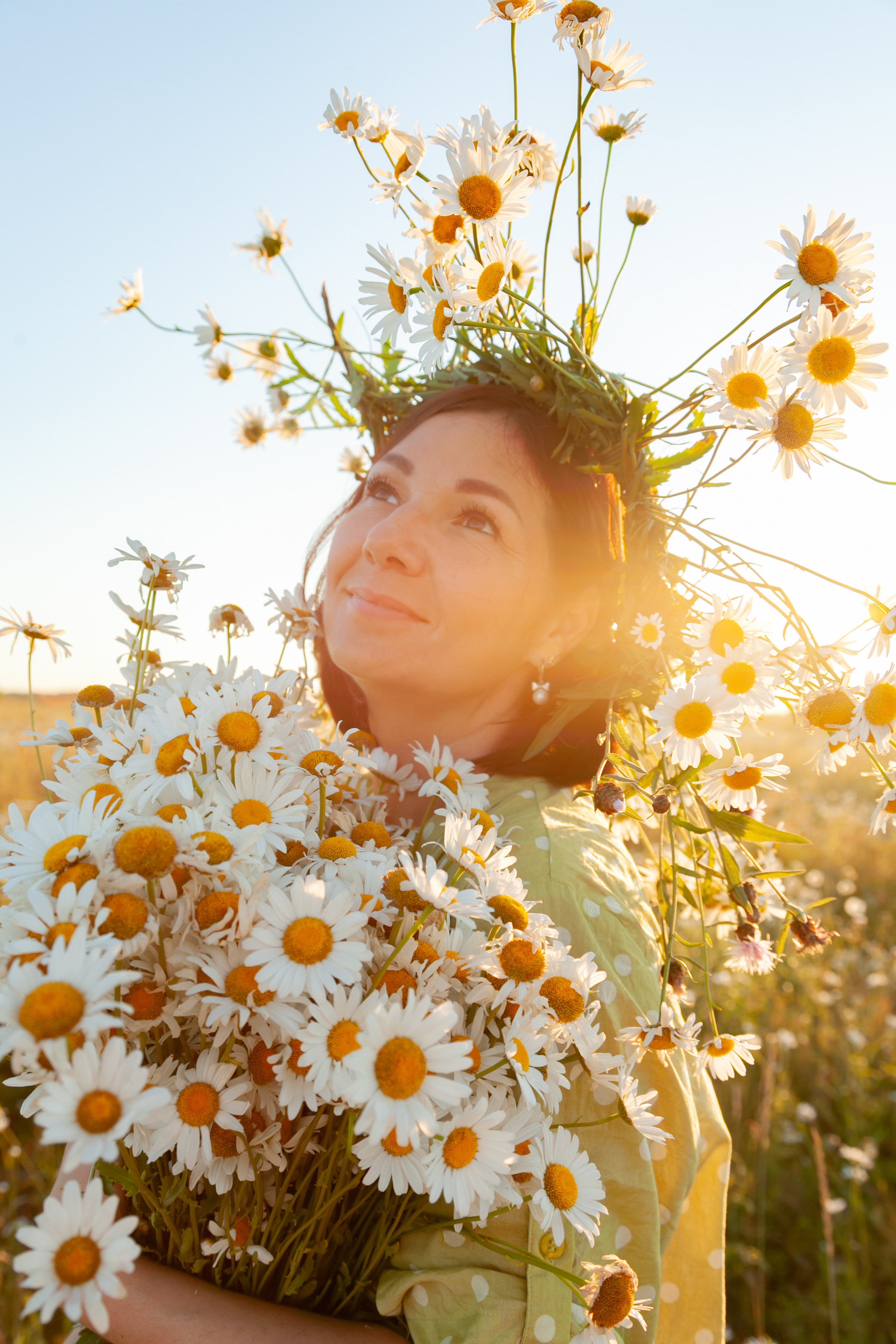 Ромашковое настроение. Фотограф Татьяна Воронова, Детские и Семейные фото