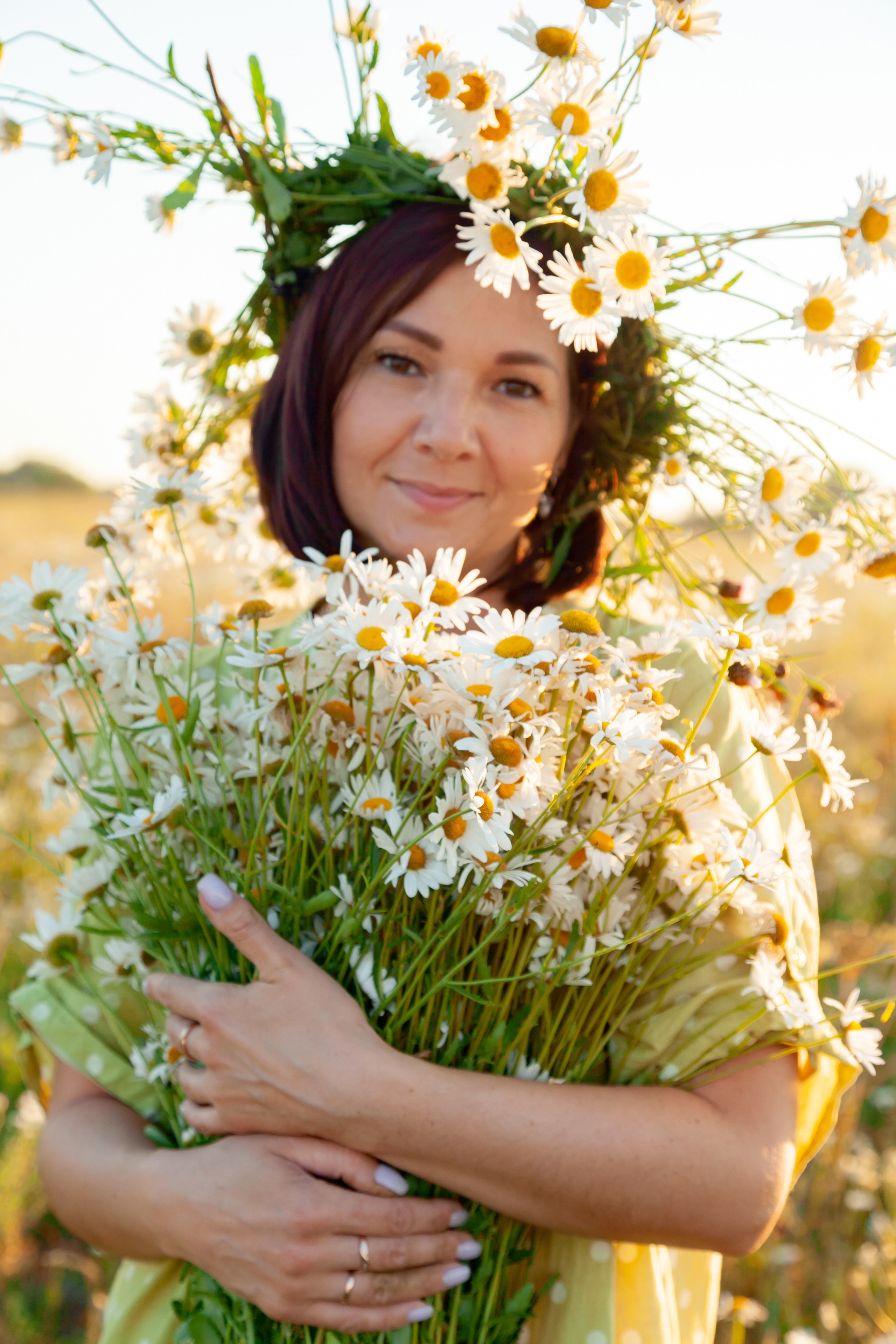 Ромашковое настроение. Фотограф Татьяна Воронова, Детские и Семейные фото