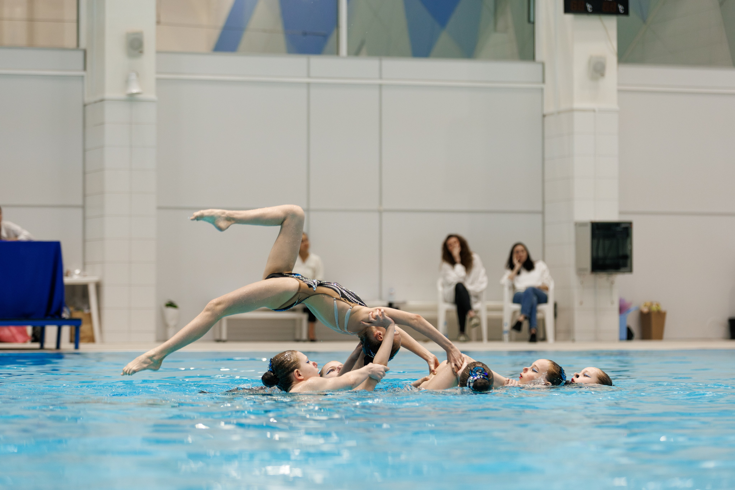 Турнир по синхронному плаванию I Love Synchro. Спортивный фотограф Алексей Соломин