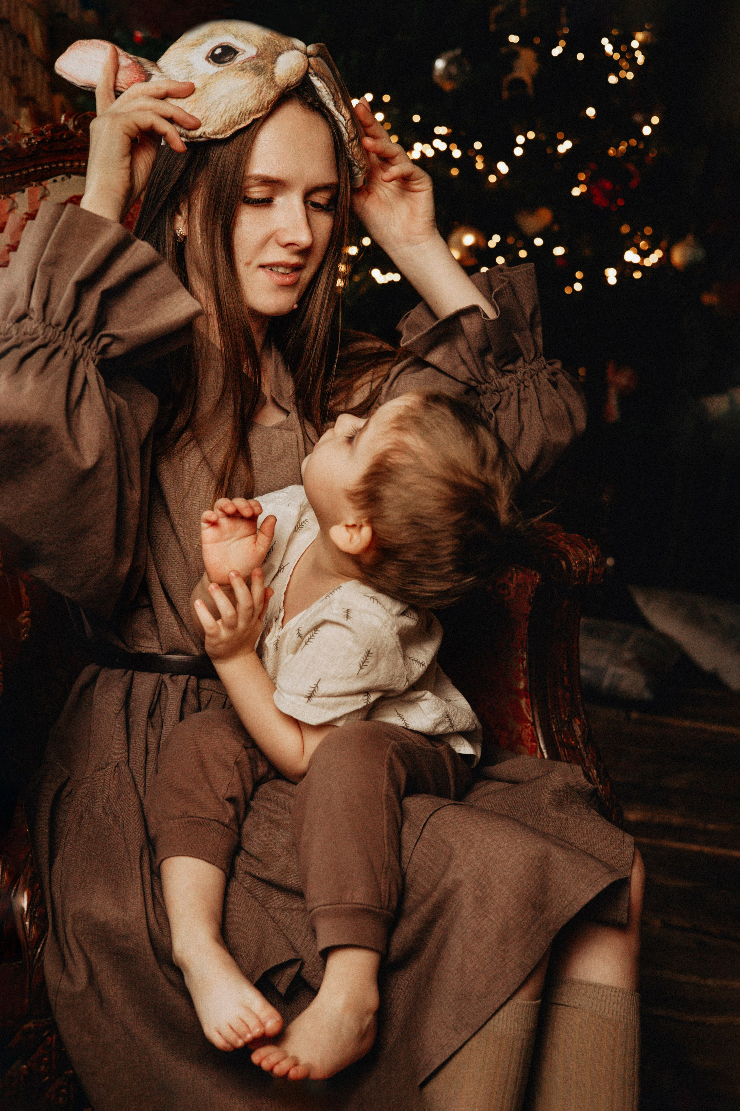 Волшебный новый год. Lifestyle семейный и детский фотограф в Омске Иванова Екатерина