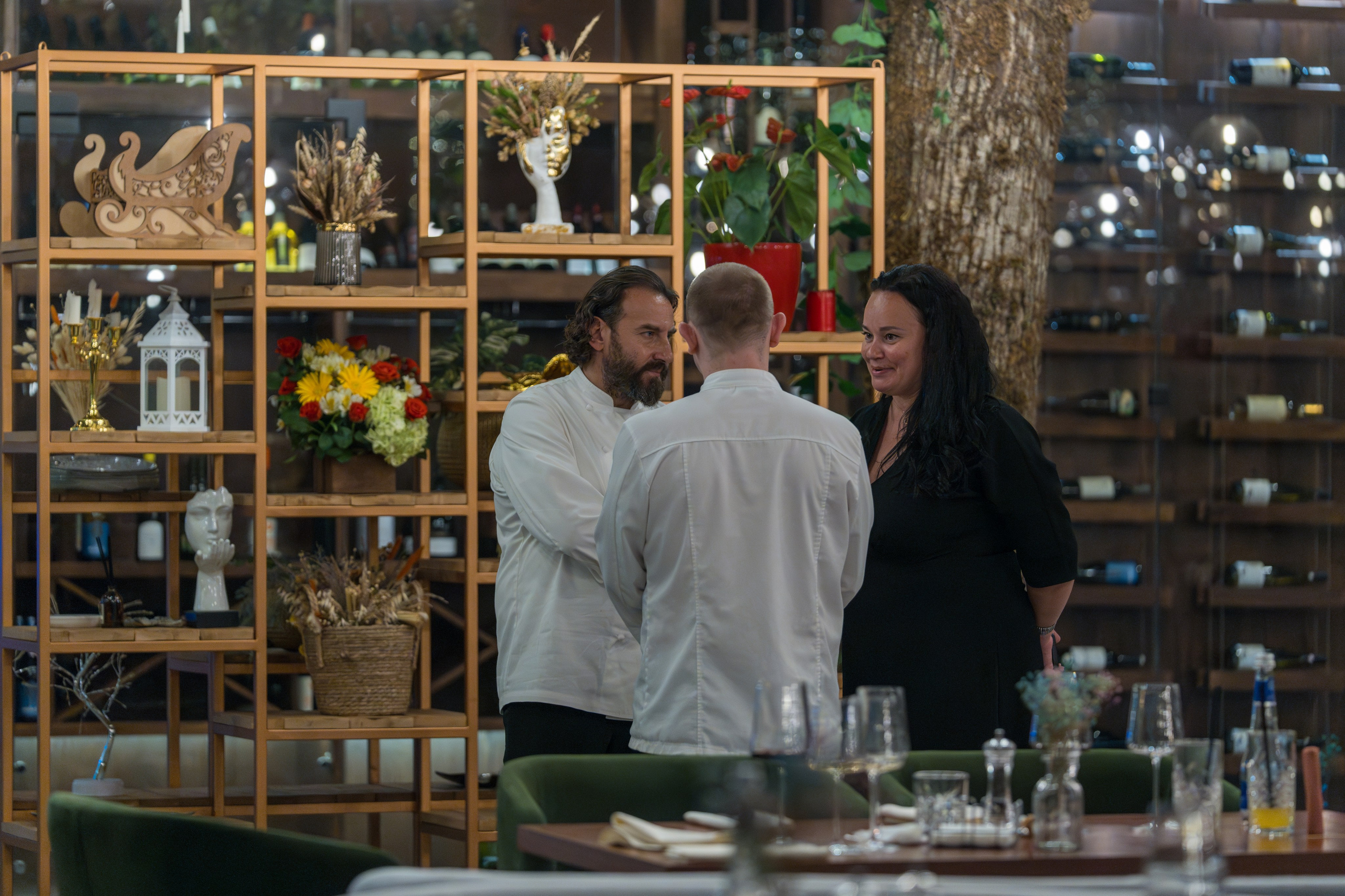 Гастрономический ужин «Лесная Италия» с Мирко Дзаго в ресторане RiverSide. Репортажный фотограф в Красной Поляне и Сочи Павлюченко Екатерина