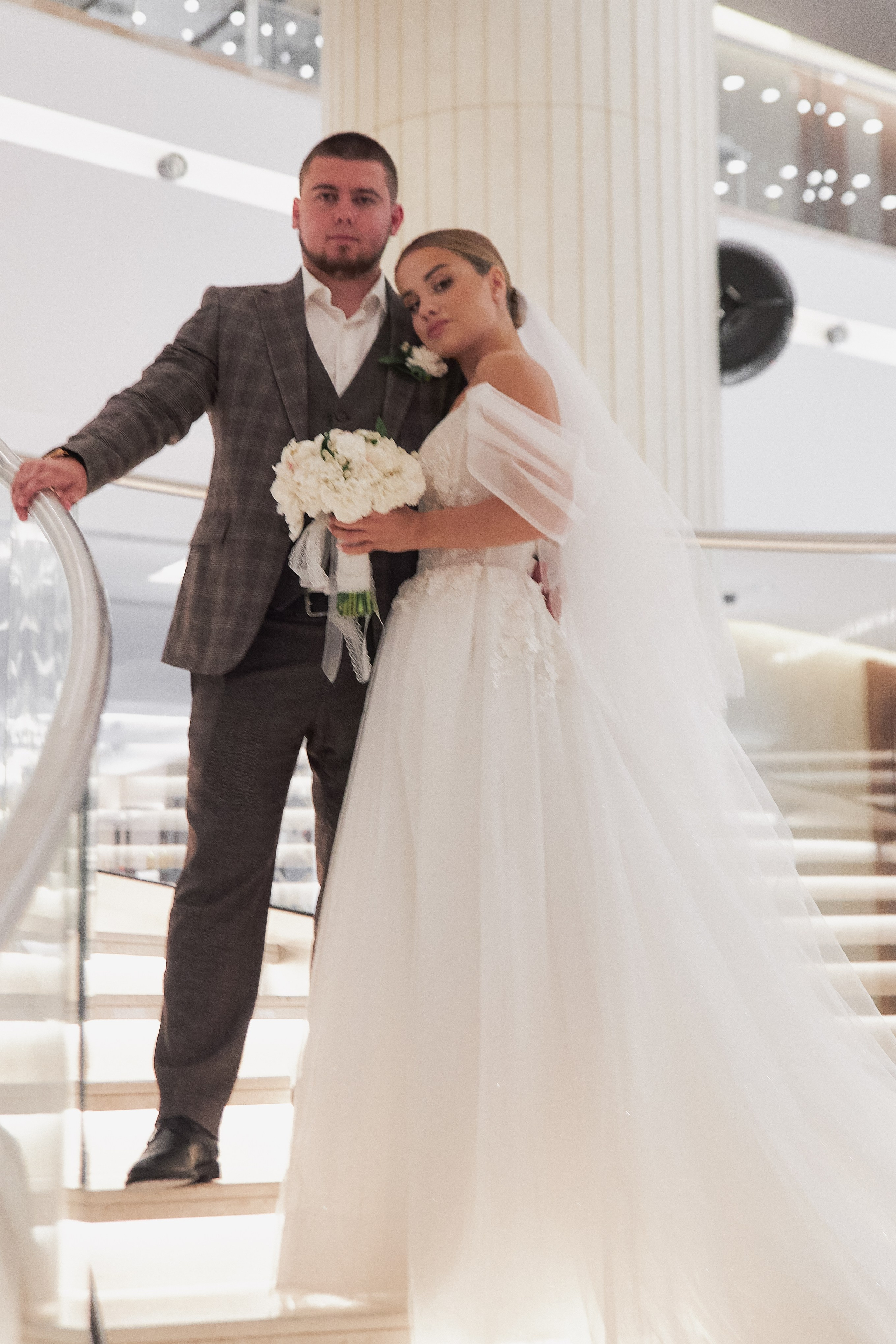 Свадебная фотосессия в Hyatt Regency Moscow