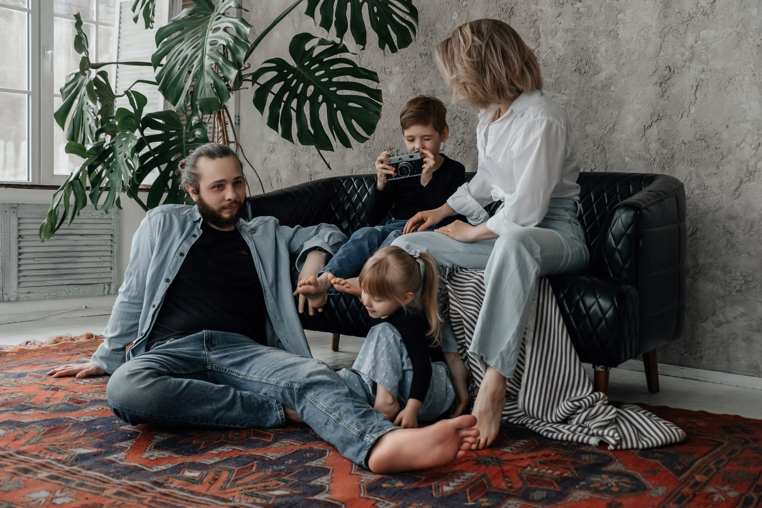 Дина, Саша, Марк, София. Фотограф в Самаре | Варя Борисова