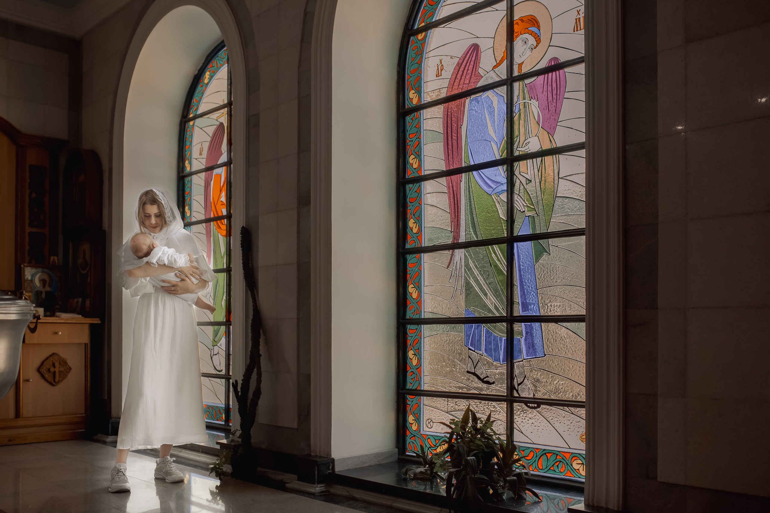 Крещение Дамиана. Фотограф на Крещение и Венчание в Ташкенте