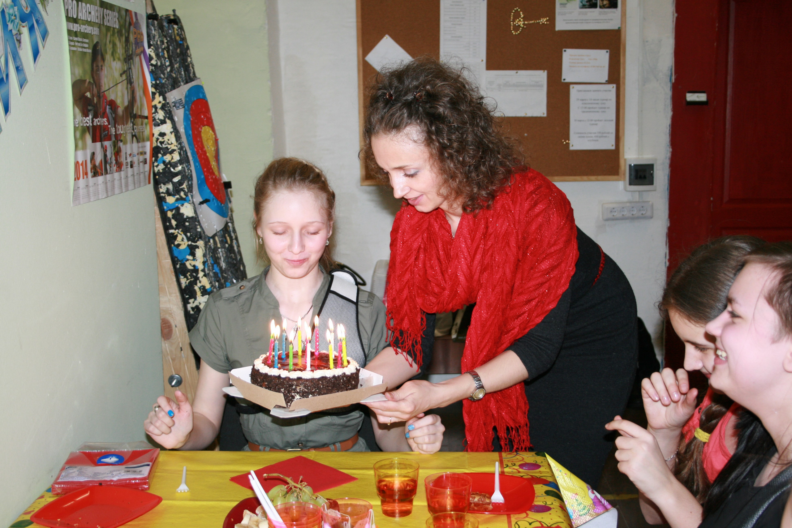 Соня ДР Стрелковый клуб 14 лет 15.03.2014. Семейный, Свадебный фотограф СПБ Питер— Романова Екатерина