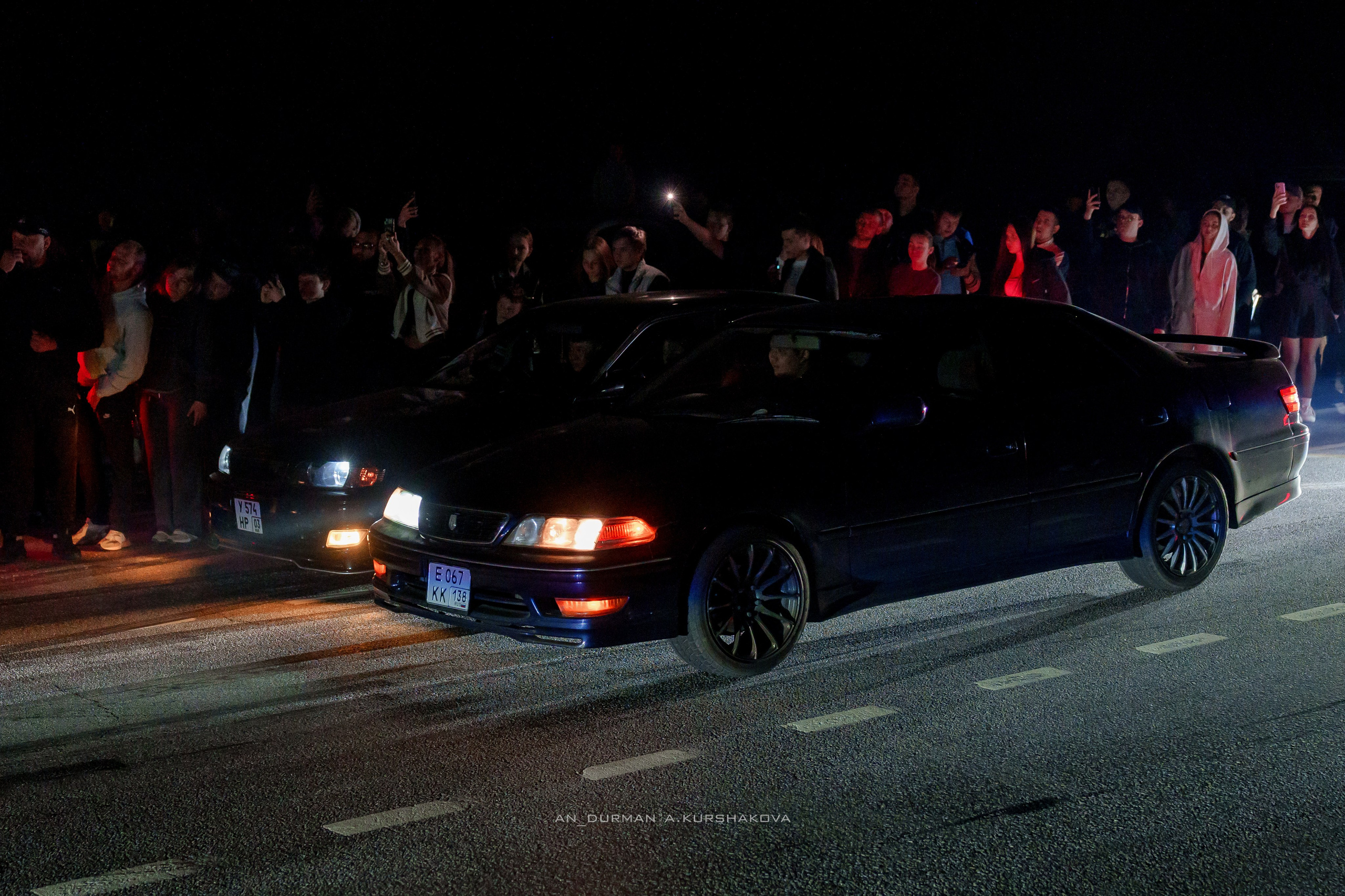 Night drag 25'. Фотограф, видеограф и пилот дрона на Байкале