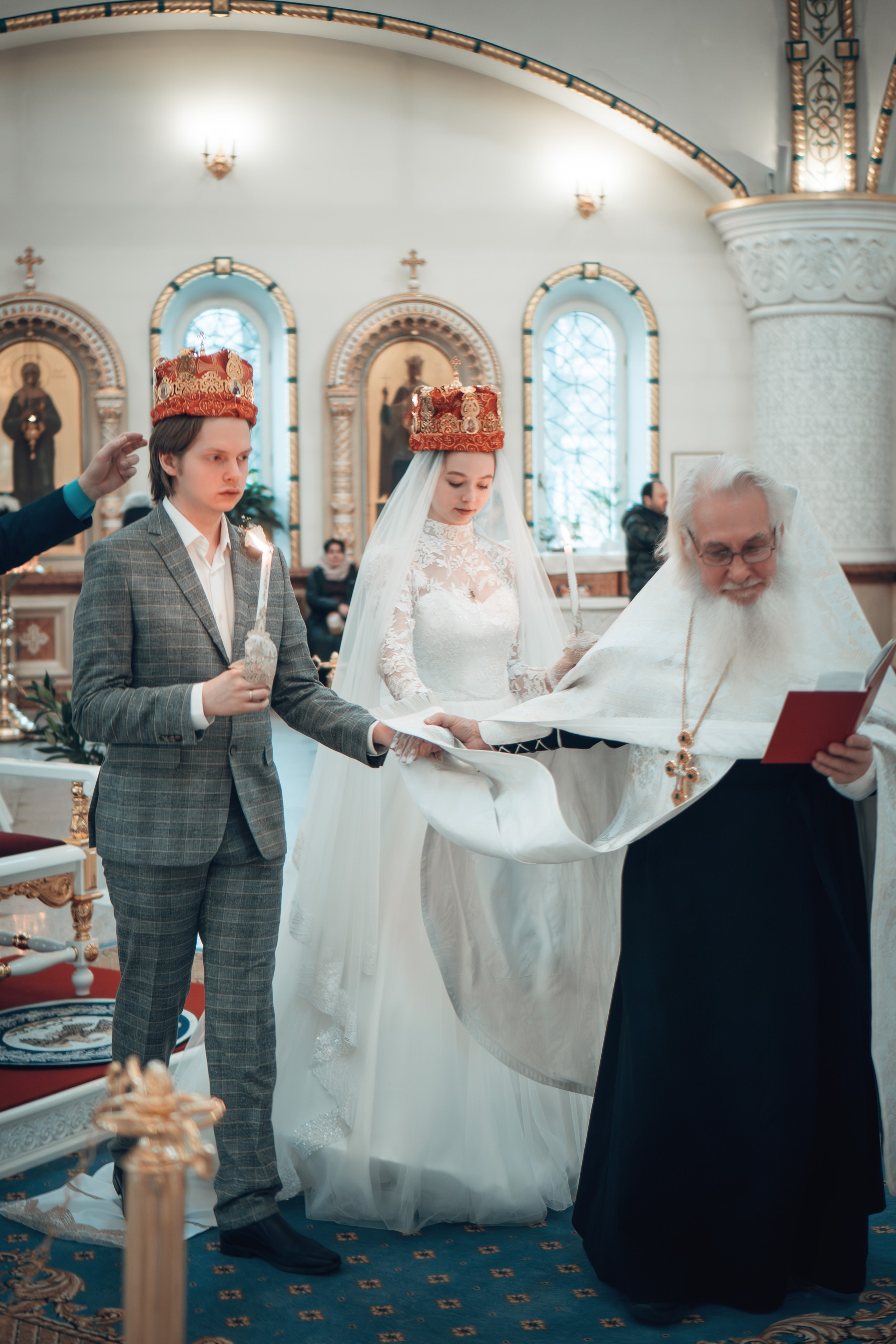 Венчание в Москве Евы и Даниила