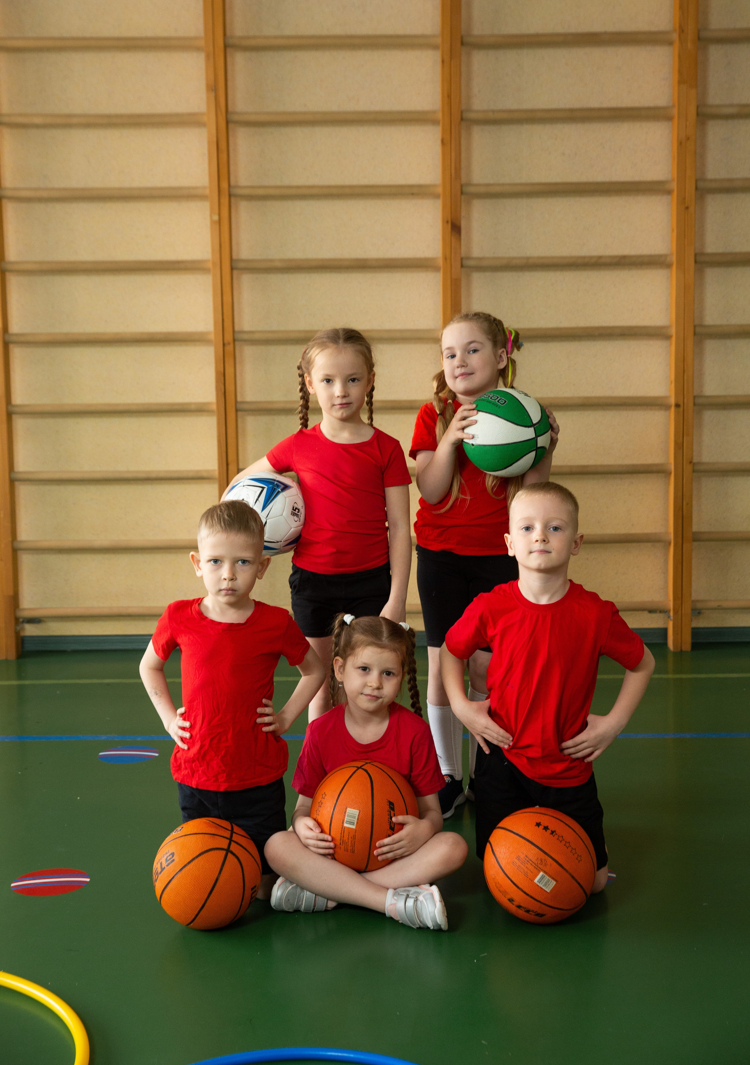 Физкультура в детском саду. Семейный, детский, школьный фотограф в Благовещенске Яна Белоусова