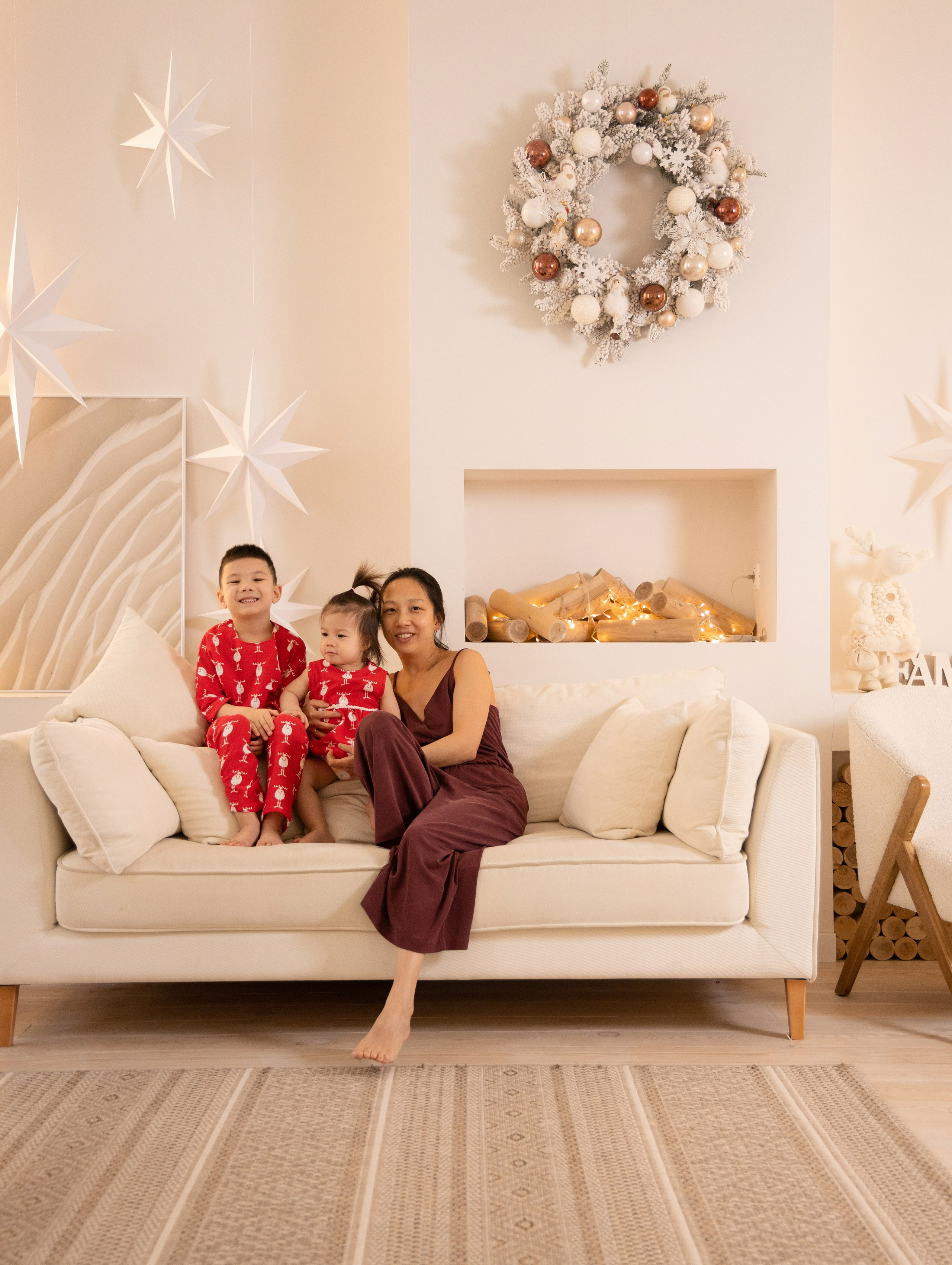 Новогодняя семейная фотосессия. Фотограф НСК-Кем-СПБ Александра Фомич