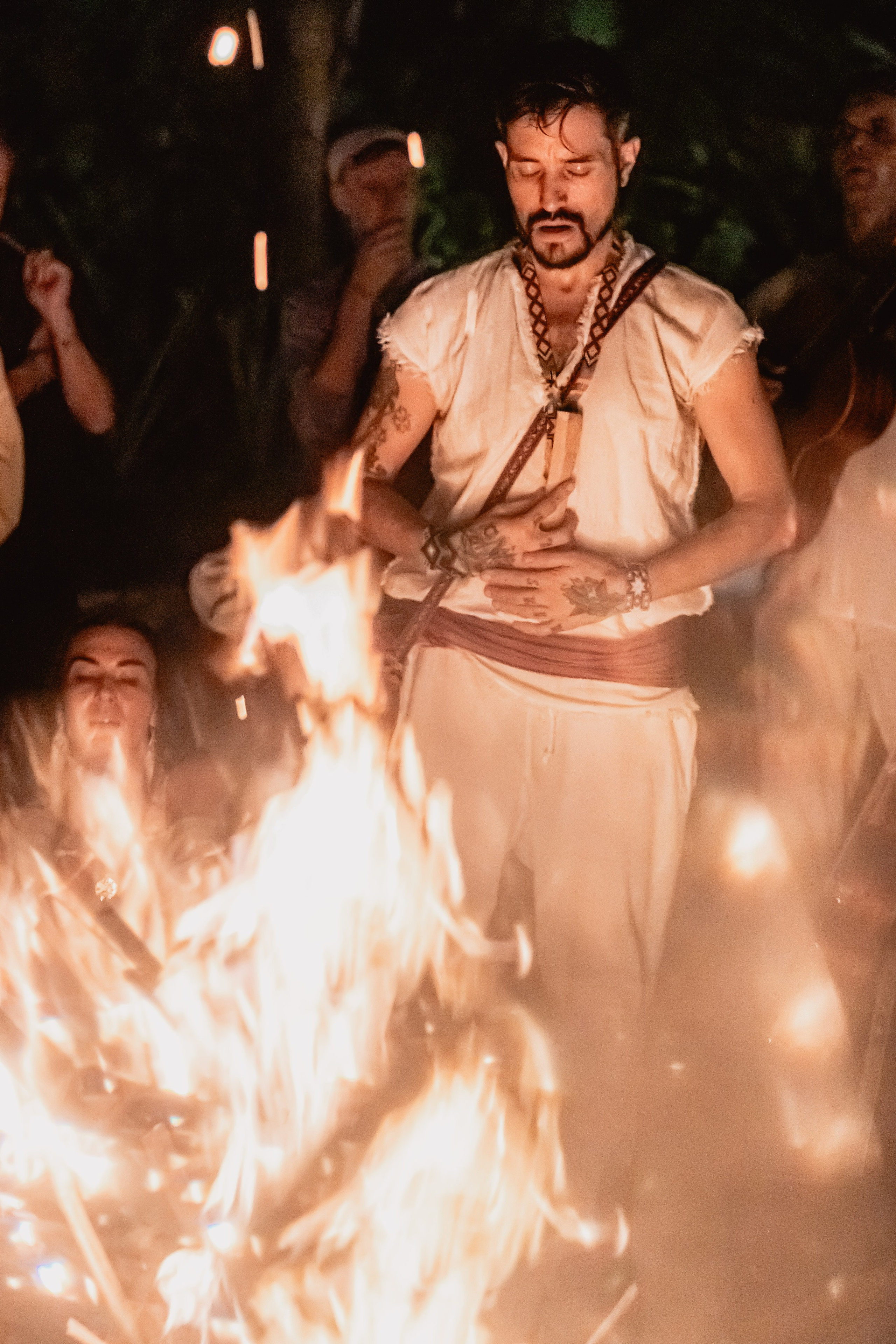 Cacao ceremony Full moon jan w Juan. Mariam Bagdasaryan