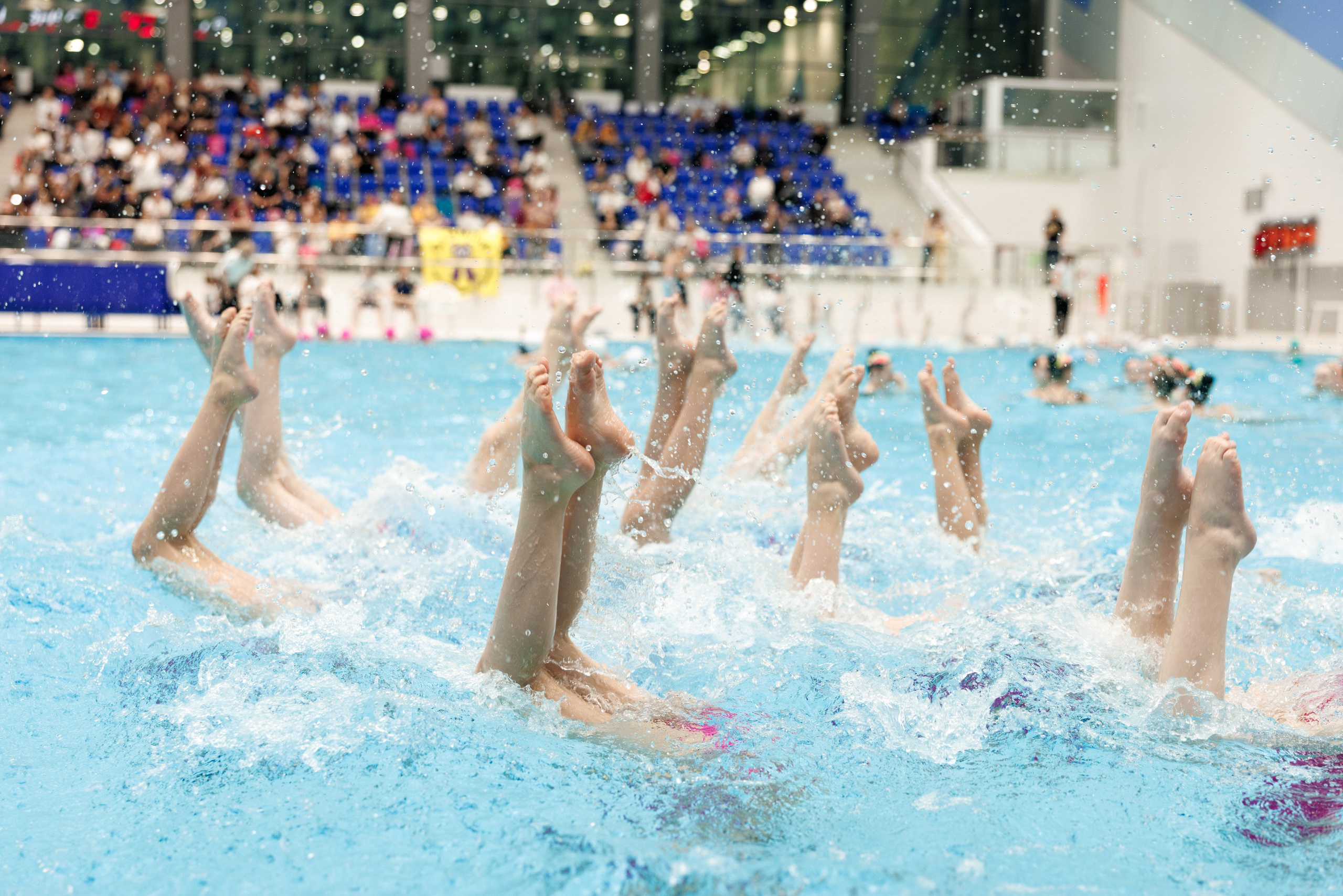 Турнир по синхронному плаванию I Love Synchro. Спортивный фотограф Алексей Соломин