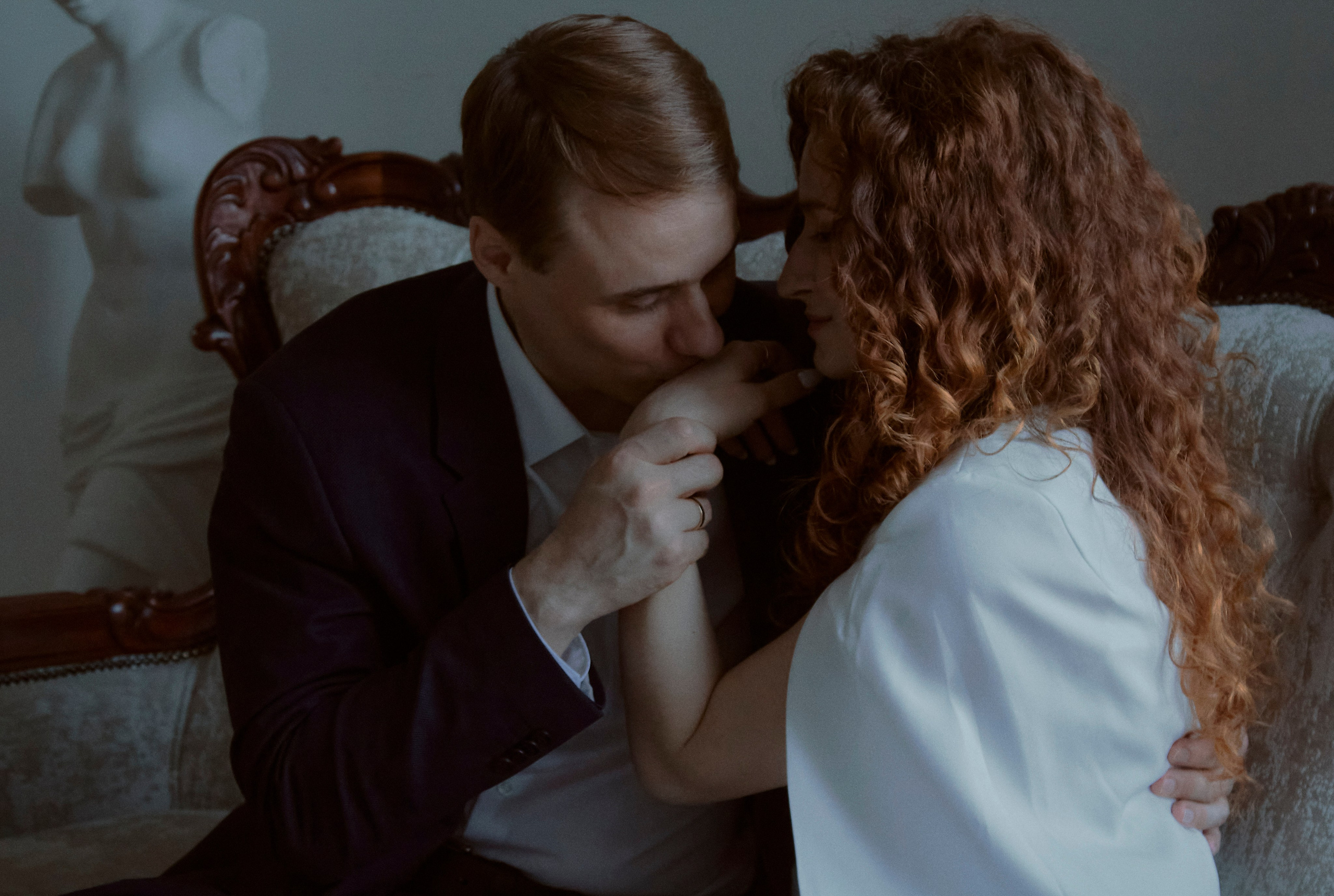 Нежная свадебная фотосессия