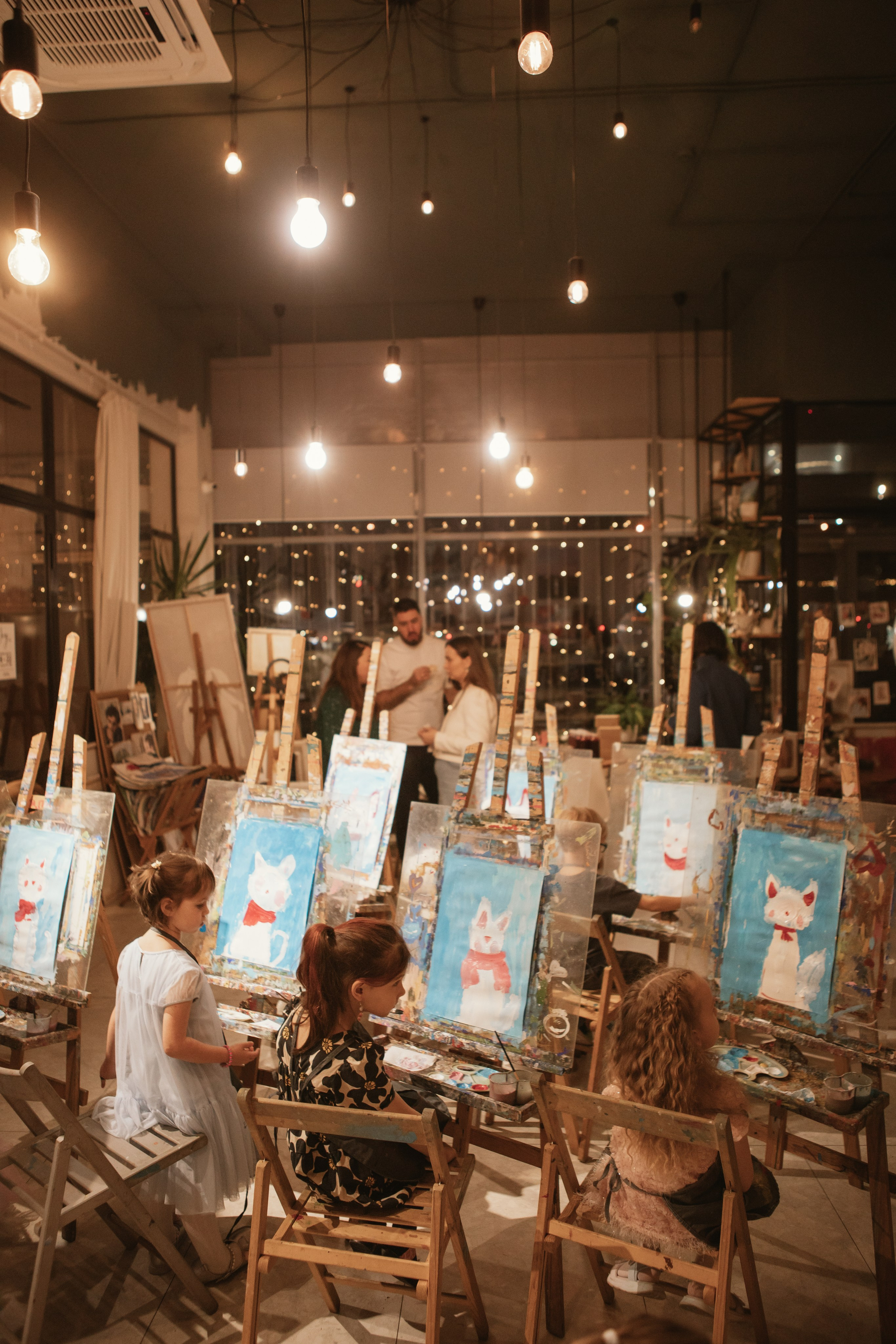 Полине 5 лет! Студия живописи «Градиент». Семейный фотограф в Челябинске Ксения Зубкова