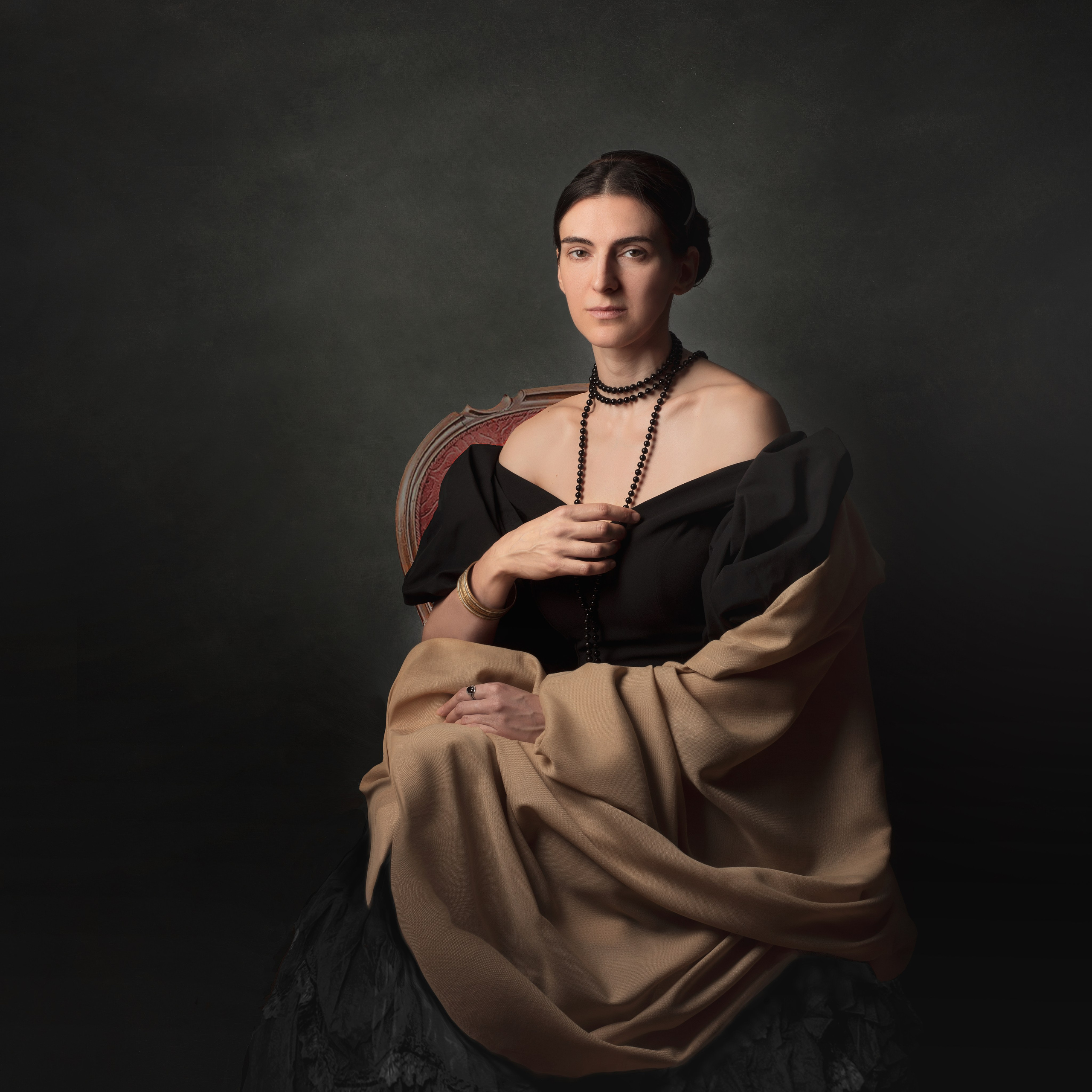 Портрет в стиле классической живописи. Файн-Арт фотограф из Перми Вараксина Юлия