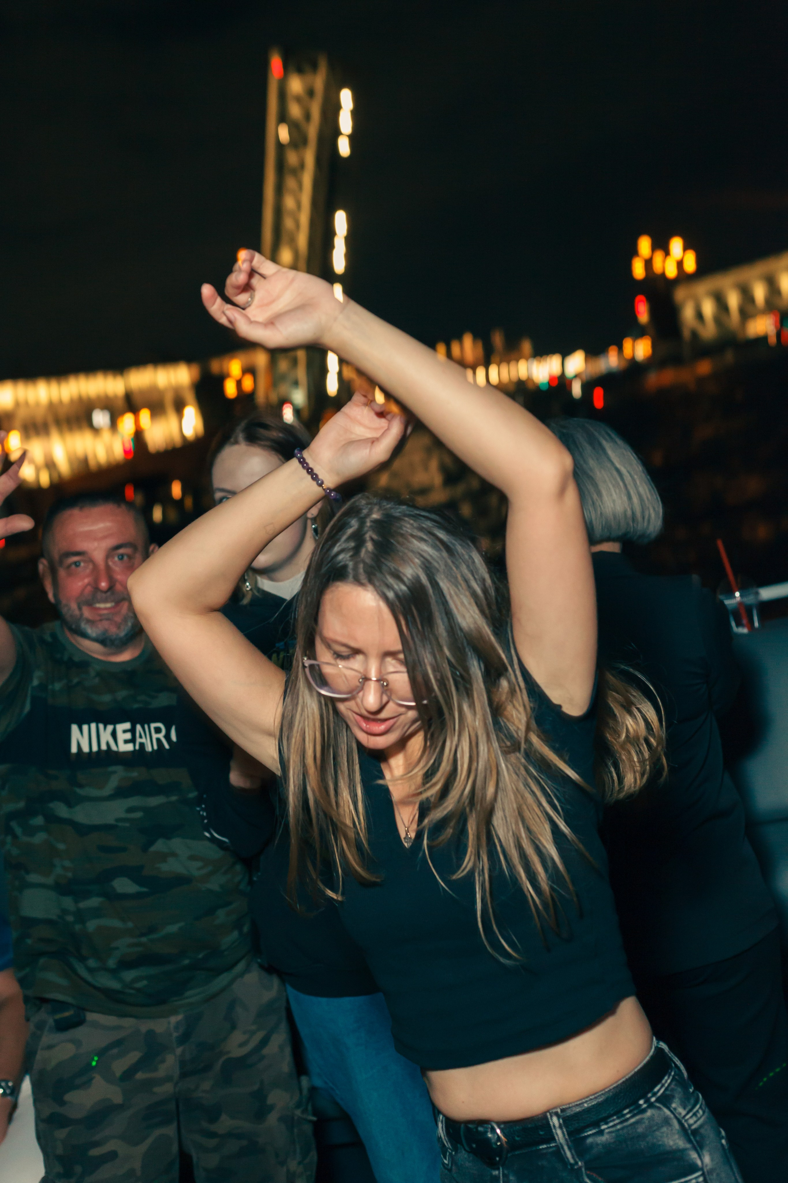 Ночной теплоход. Фотограф в Санкт — Петербурге Валерий Гаухман