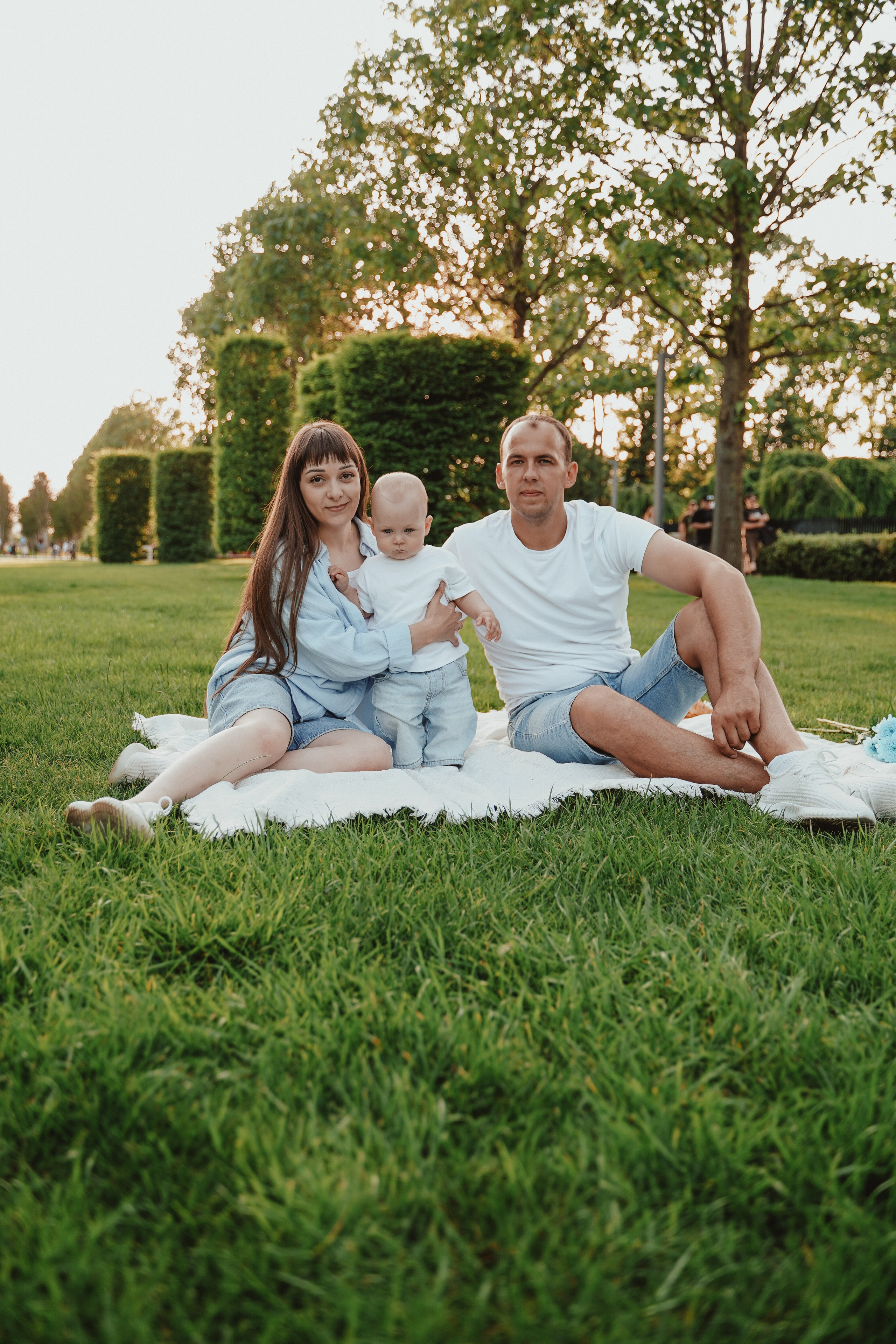 Семейная фотосессия в парке Галицкого. Семейный и женский фотограф в Краснодаре Анастасия Приймак