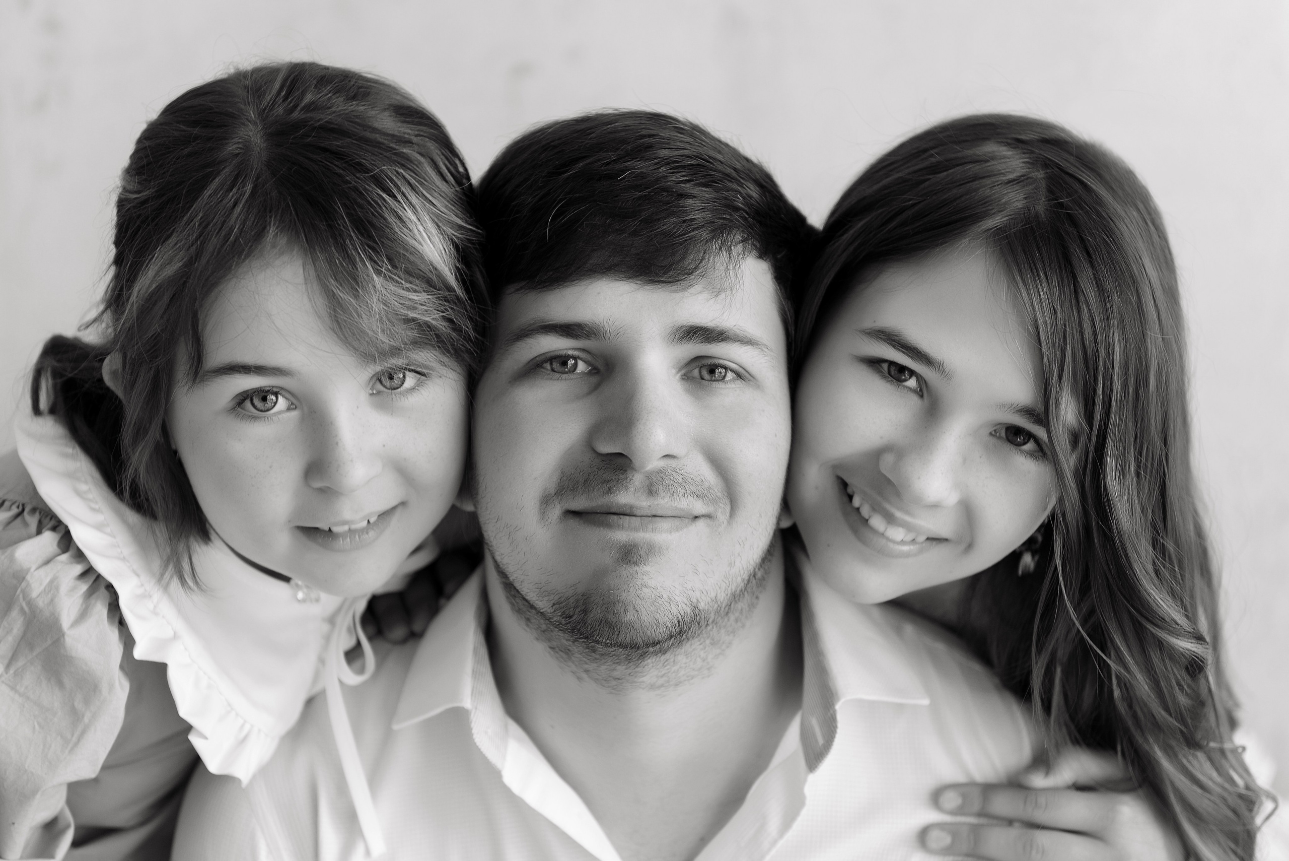 Семейная съёмка в студии. Детский фотограф в Долгопрудном и Москве