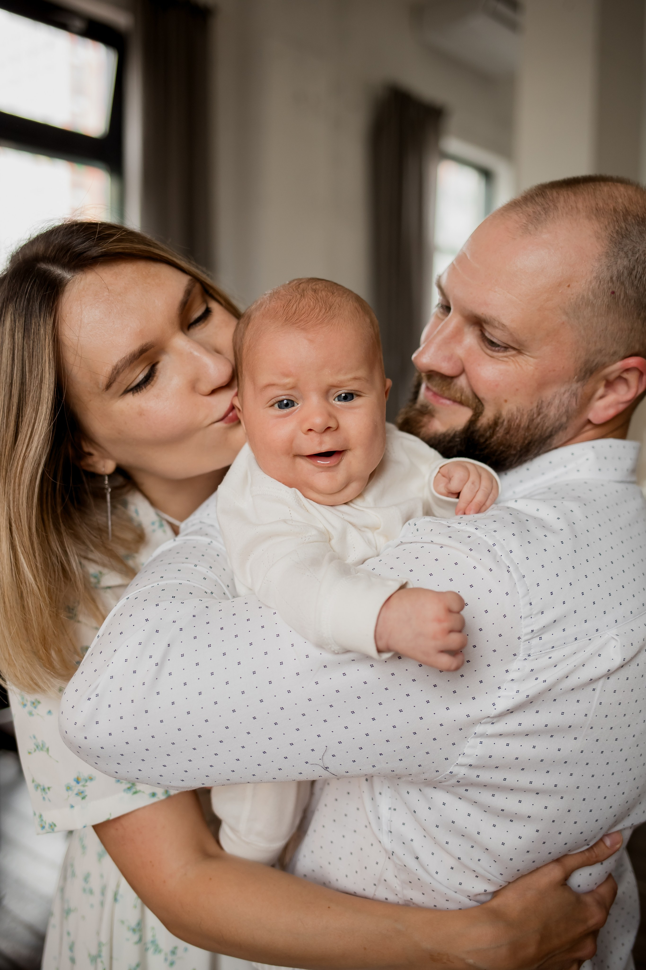 Семейная фотосессия в студии. Фотограф в Москве Авдеева Мария
