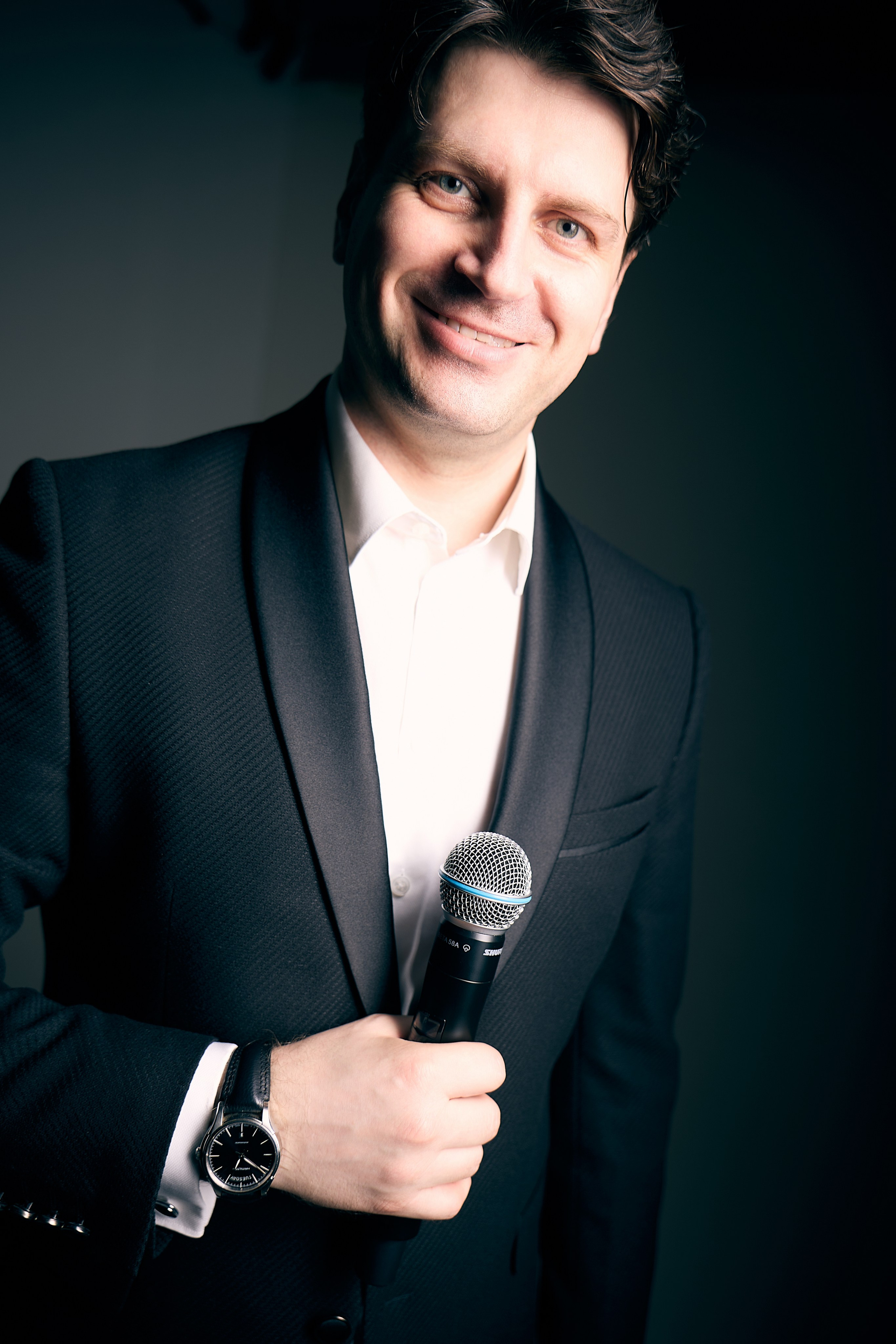 Контент-съёмка для ведущего мероприятий Дениса Егорова