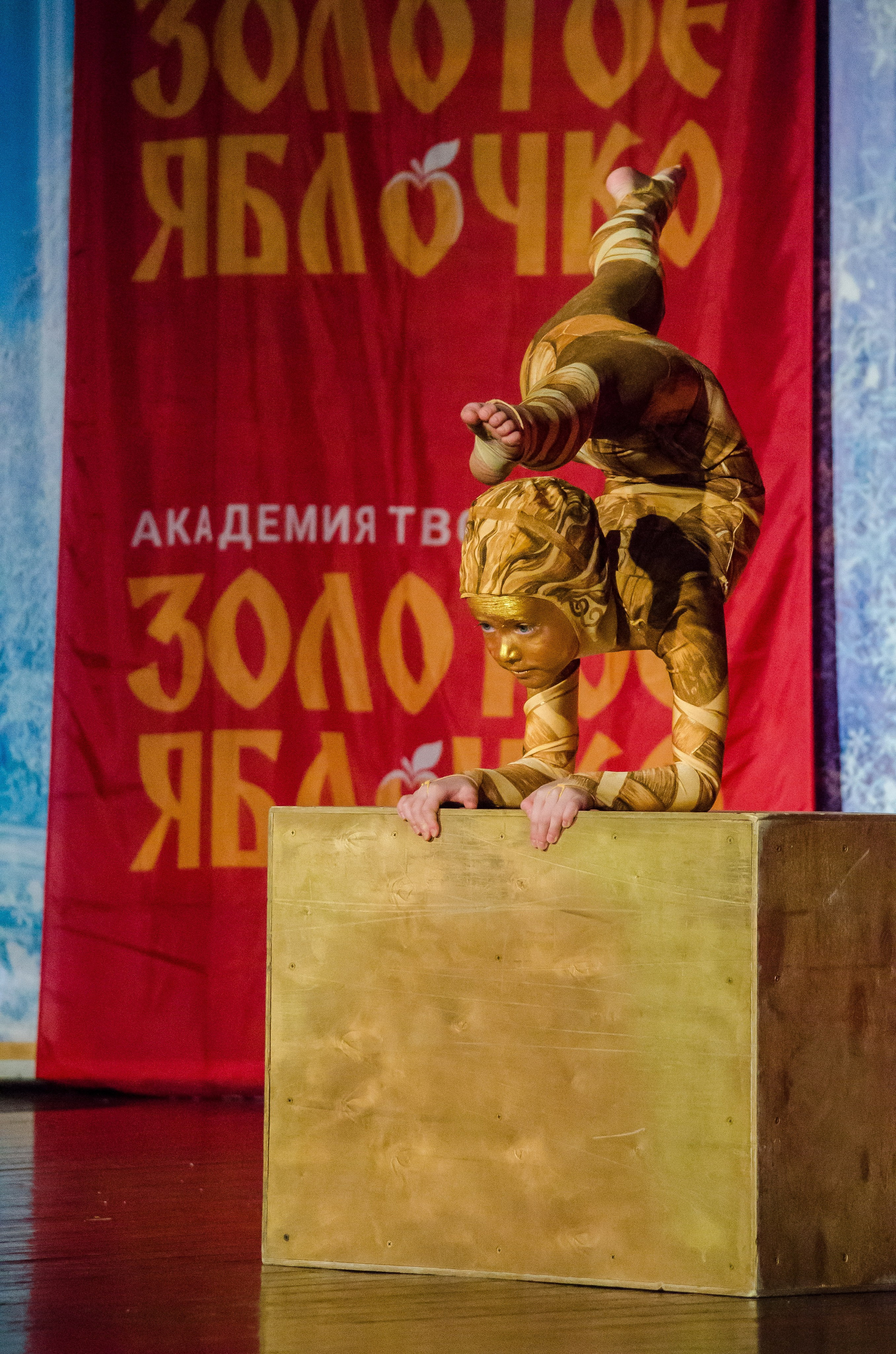 14 декабря, г. Омск. Золотое яблочко