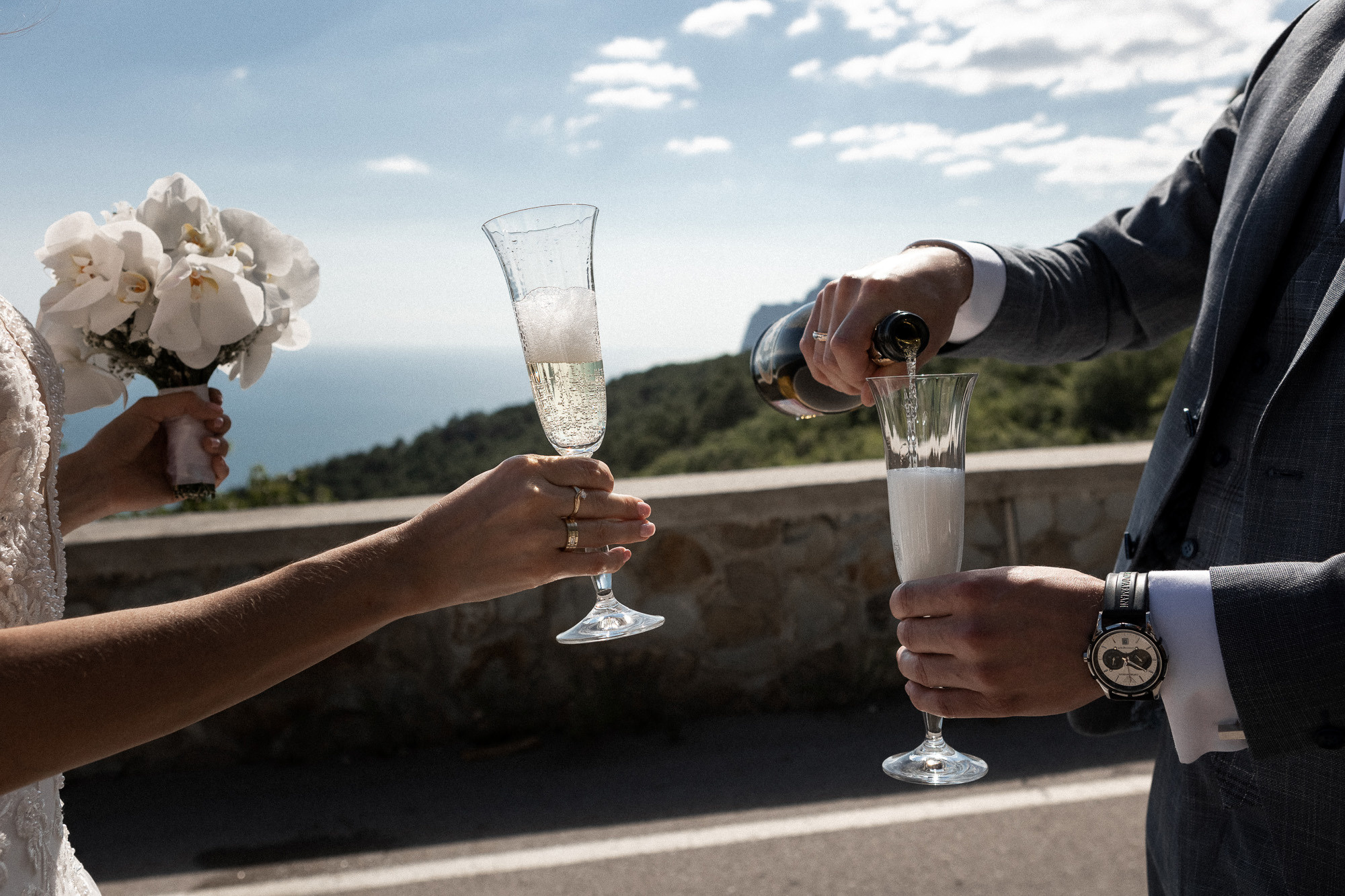 Андрей и Таня - свадьба и выездная церемония в отеле Александрия в Кры. Свадебный фотограф, фотосъемка в Крыму, Севастополе, Симферополе, Ялте