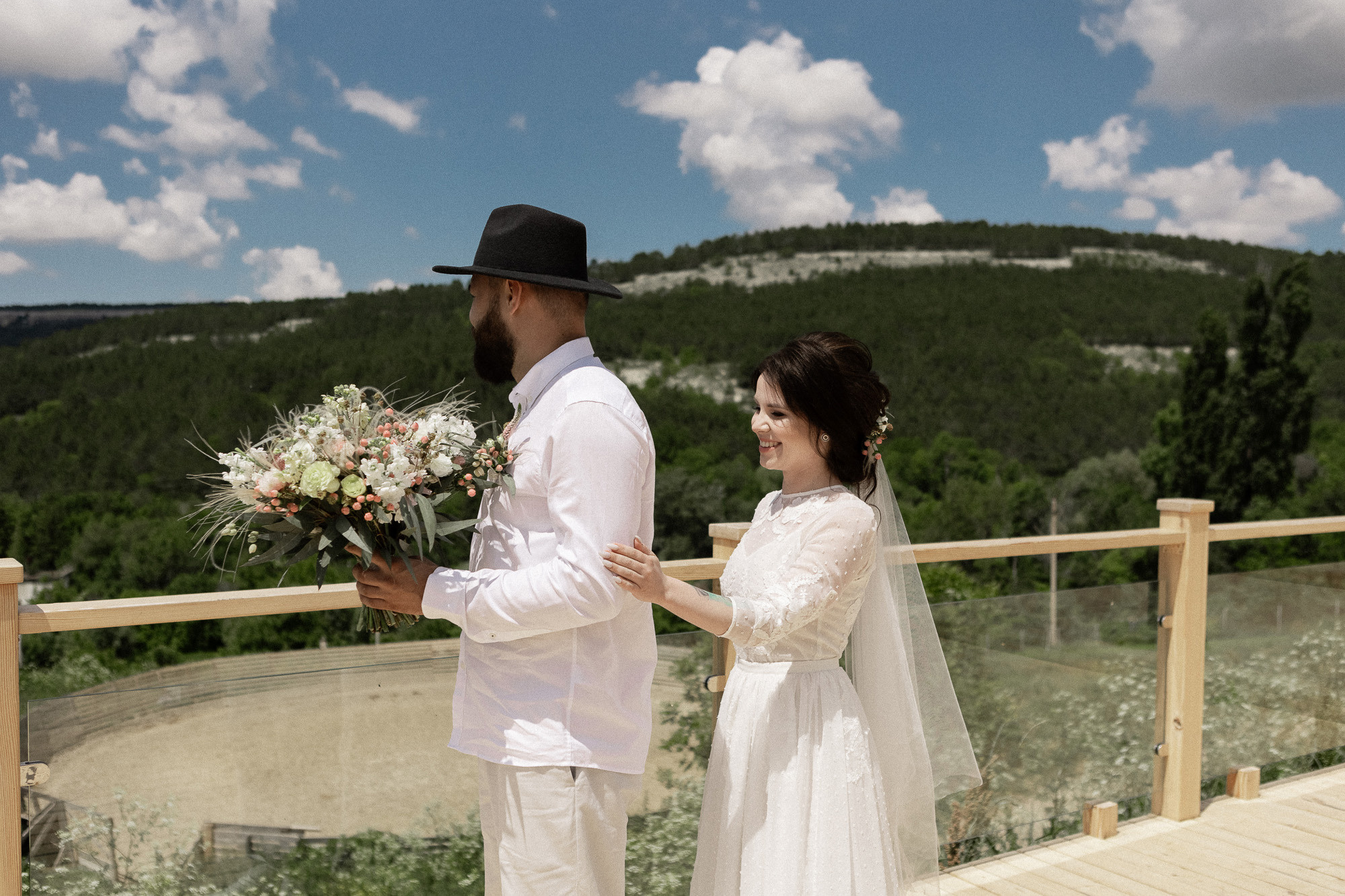 Свадьба Славы и Алексы в стиле Бохо. Свадебный фотограф, фотосъемка в Крыму, Севастополе, Симферополе, Ялте