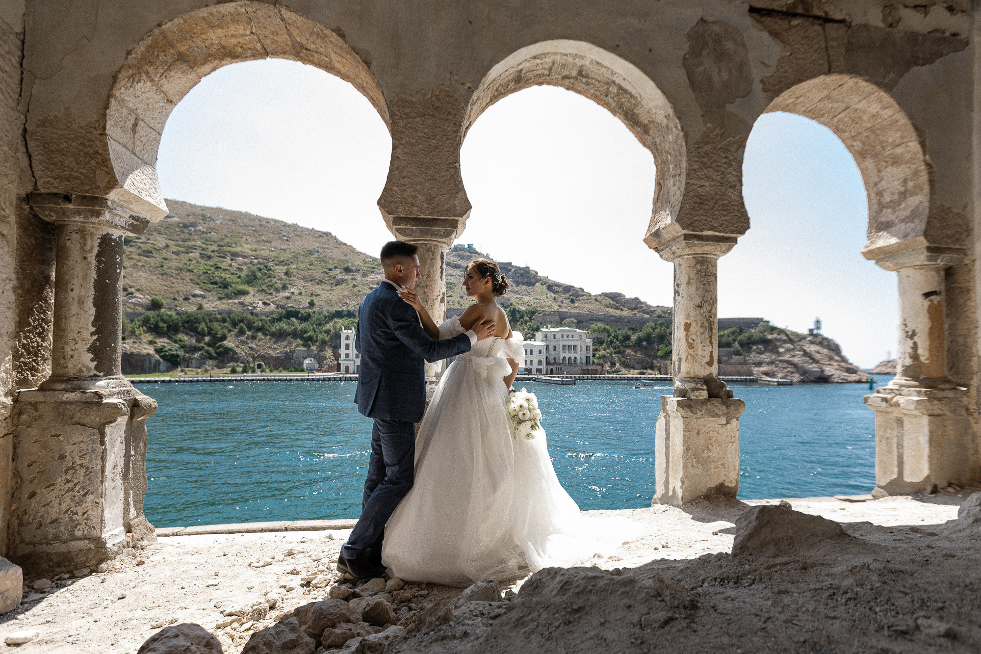 Женя и Лера - свадьба в Севастополе, Балаклаве, Фиоленте, Херсонесе. Свадебный фотограф, фотосъемка в Крыму, Севастополе, Симферополе, Ялте