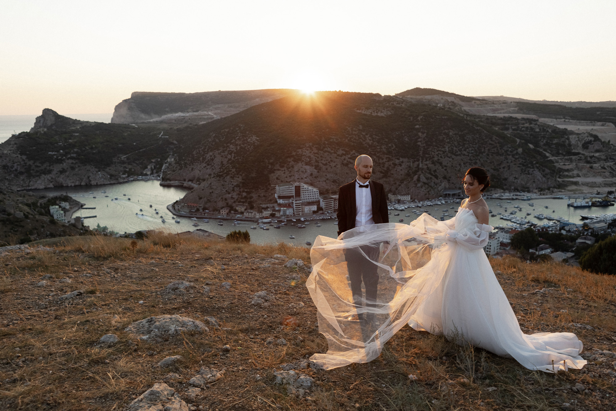 Костя и Валя - свадьба, выездная церемония, банкет и фотосессия. Свадебный фотограф, фотосъемка в Крыму, Севастополе, Симферополе, Ялте