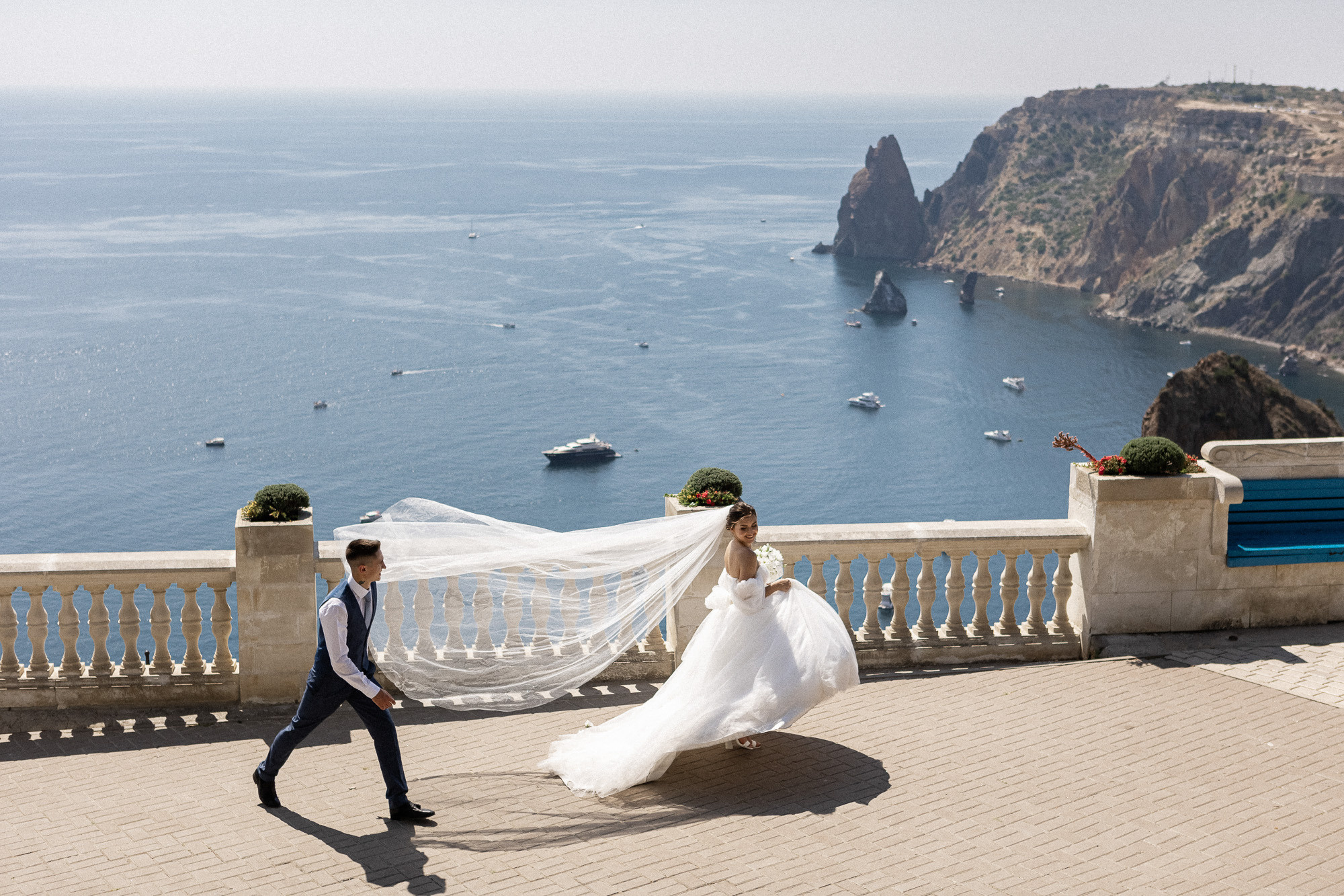 Женя и Лера - свадьба в Севастополе, Балаклаве, Фиоленте, Херсонесе. Свадебный фотограф, фотосъемка в Крыму, Севастополе, Симферополе, Ялте