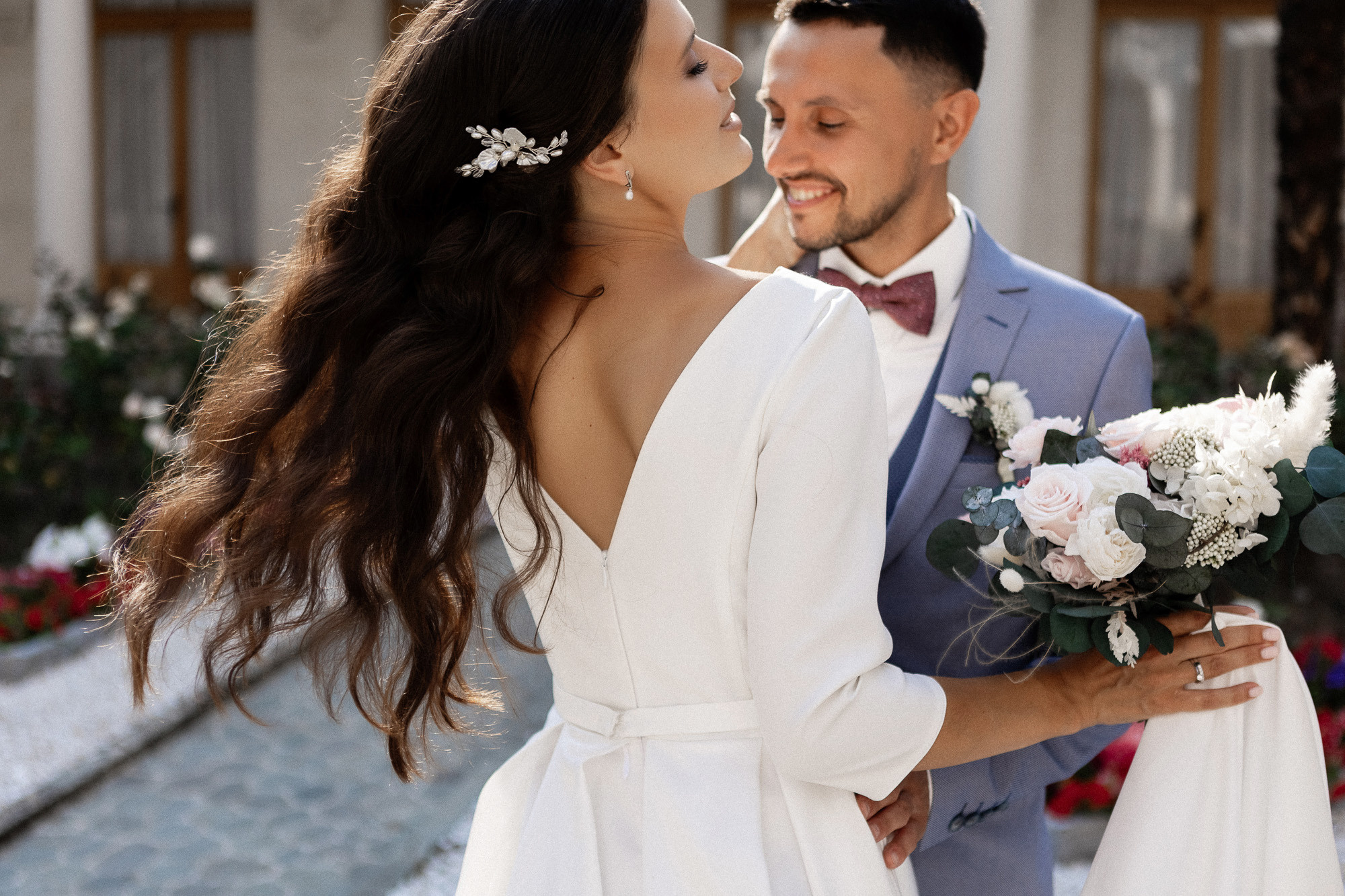 Женя и Настя - свадьба в Гурзуфе в отеле Алтея и Ливадийском дворце. Свадебный фотограф, фотосъемка в Крыму, Севастополе, Симферополе, Ялте