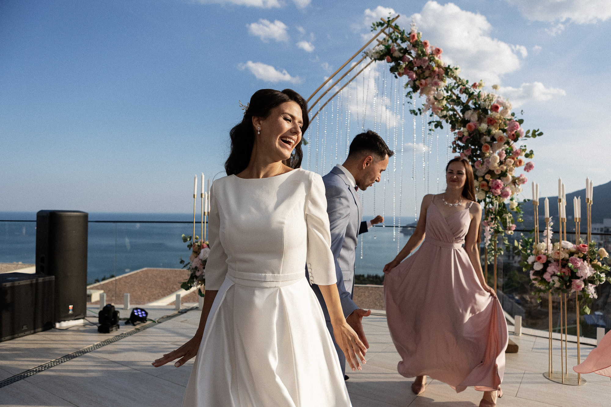 Женя и Настя - свадьба в Гурзуфе в отеле Алтея и Ливадийском дворце. Свадебный фотограф, фотосъемка в Крыму, Севастополе, Симферополе, Ялте