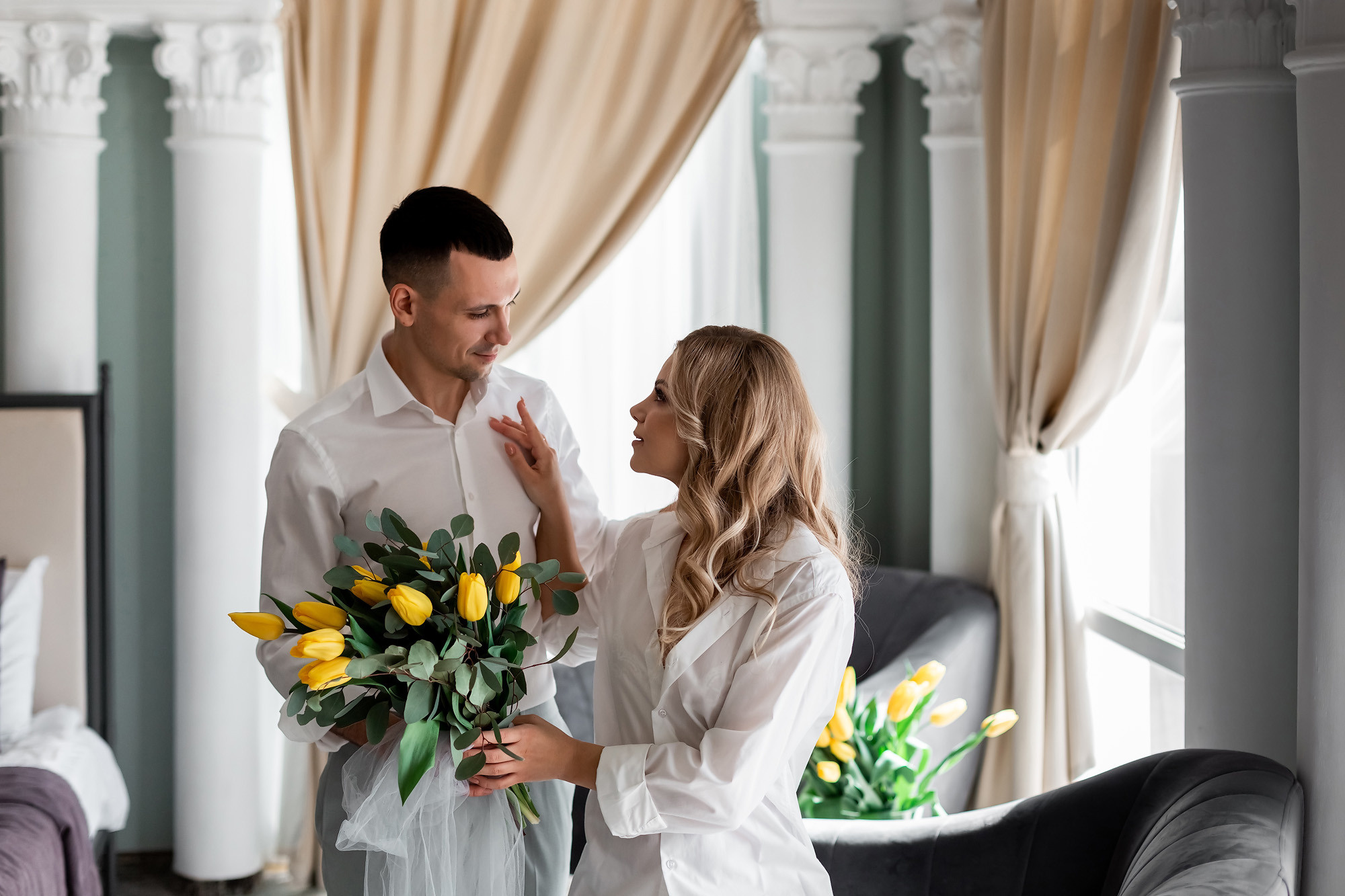 Артур и Алеся - весенняя свадьба в усадьбе 19 века в Крыму. Свадебный фотограф, фотосъемка в Крыму, Севастополе, Симферополе, Ялте