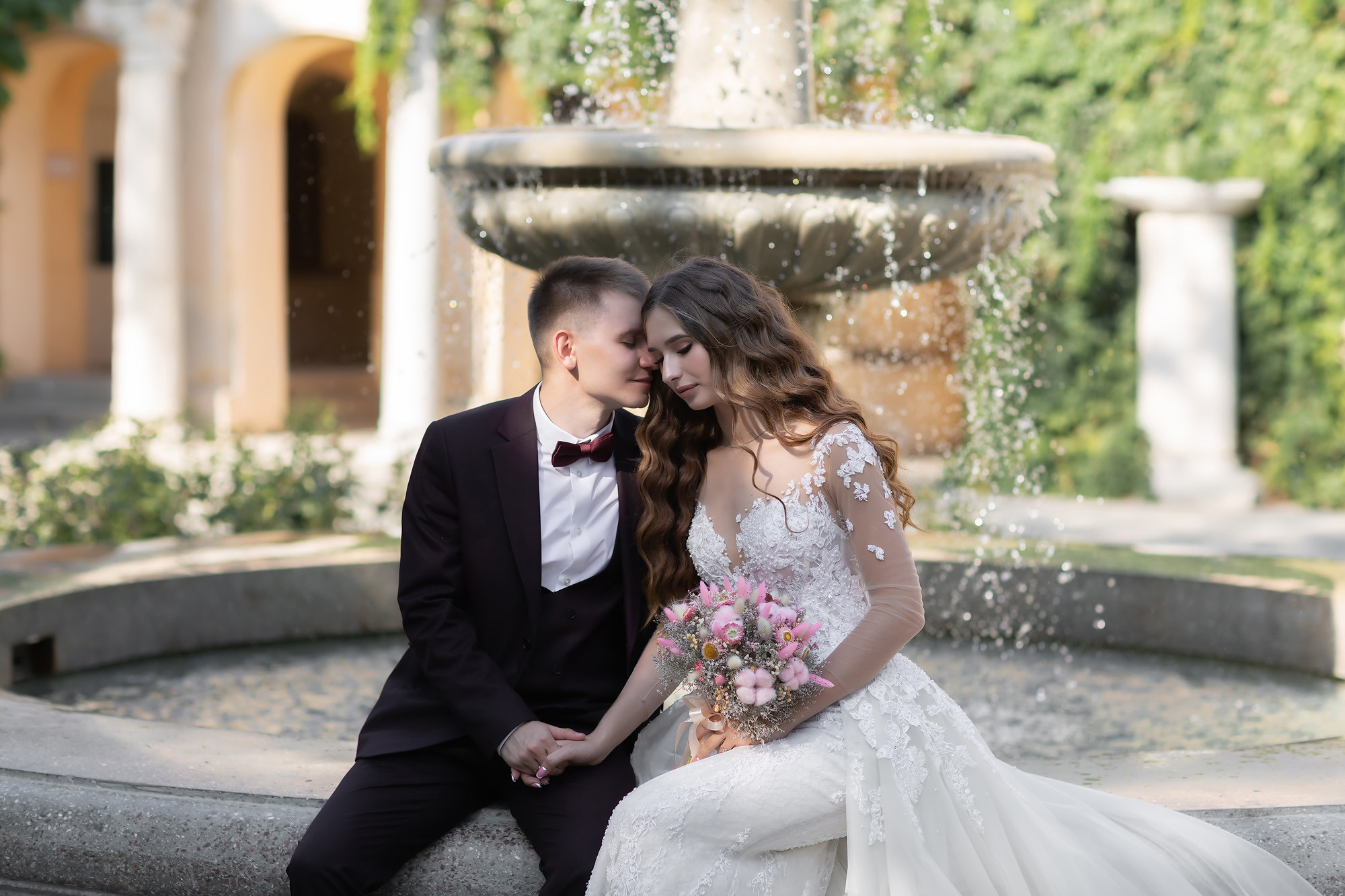 Вадик и Даша, свадебная фотосессия для двоих в заповеднике Херсонес. Свадебный фотограф, фотосъемка в Крыму, Севастополе, Симферополе, Ялте