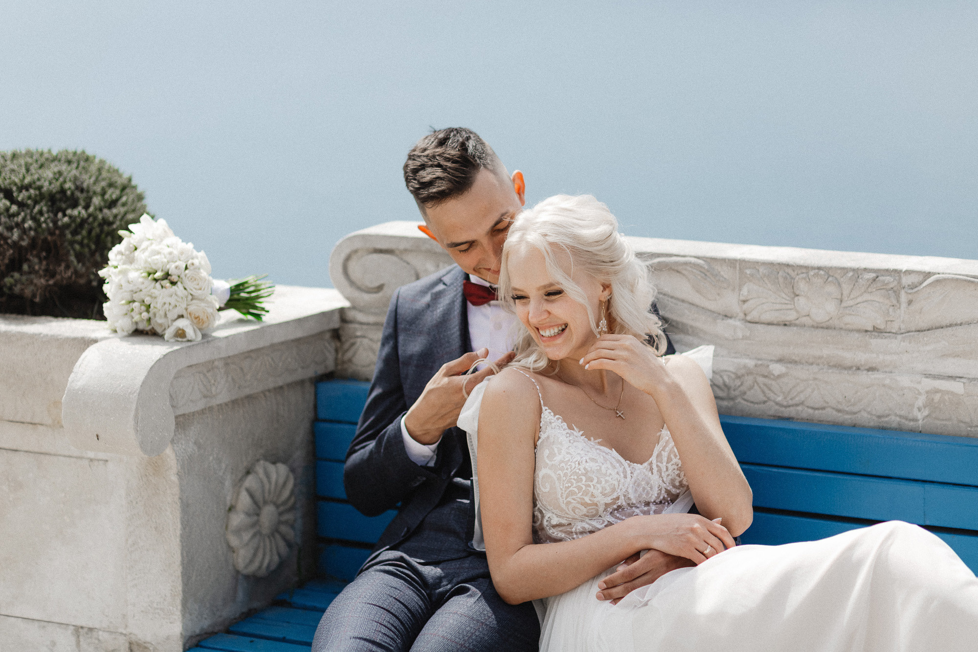 Сергей и Глафира - свадьба для двоих весной в Севастополе. Свадебный фотограф, фотосъемка в Крыму, Севастополе, Симферополе, Ялте