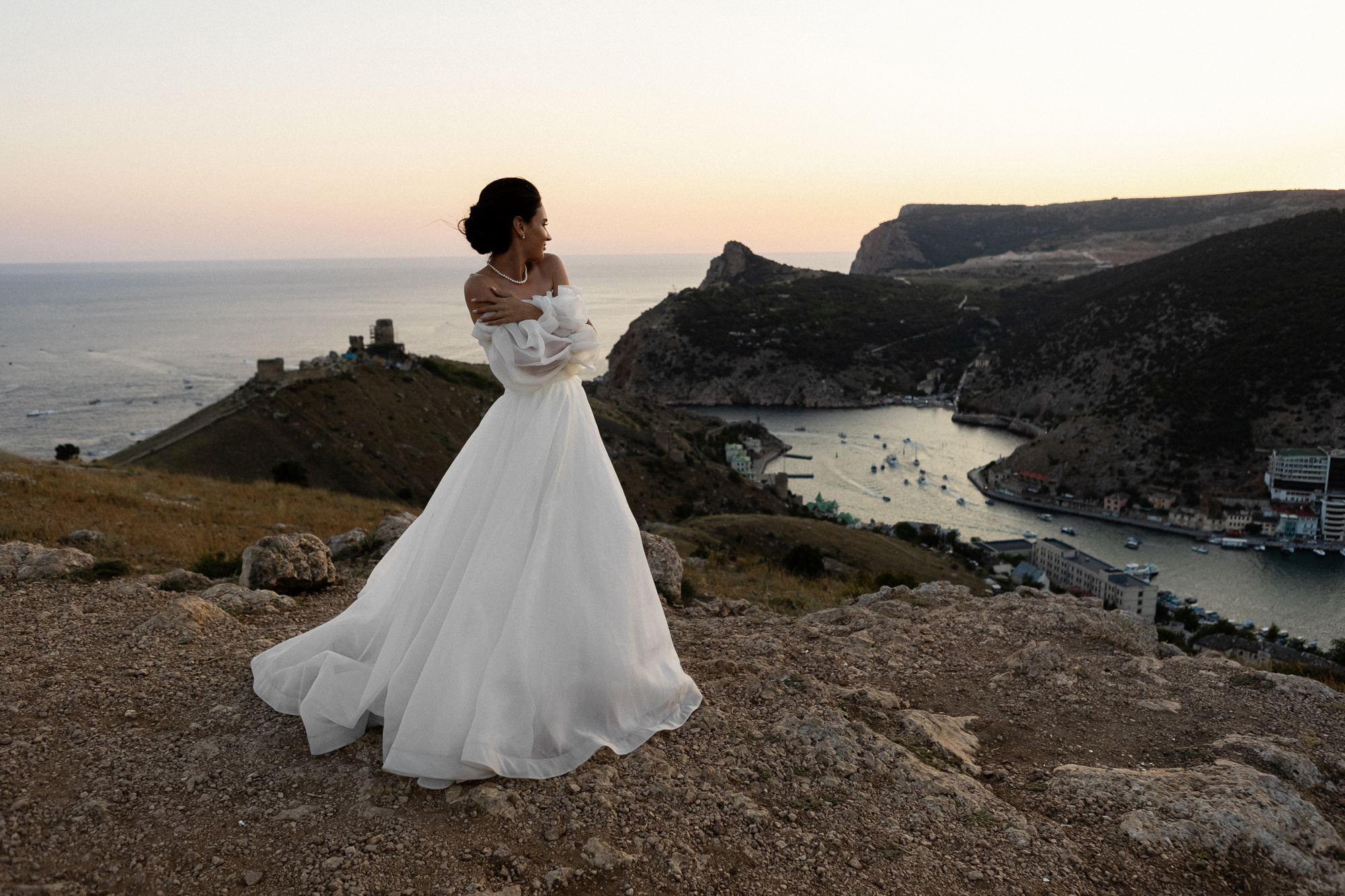 Костя и Валя - свадьба, выездная церемония, банкет и фотосессия. Свадебный фотограф, фотосъемка в Крыму, Севастополе, Симферополе, Ялте