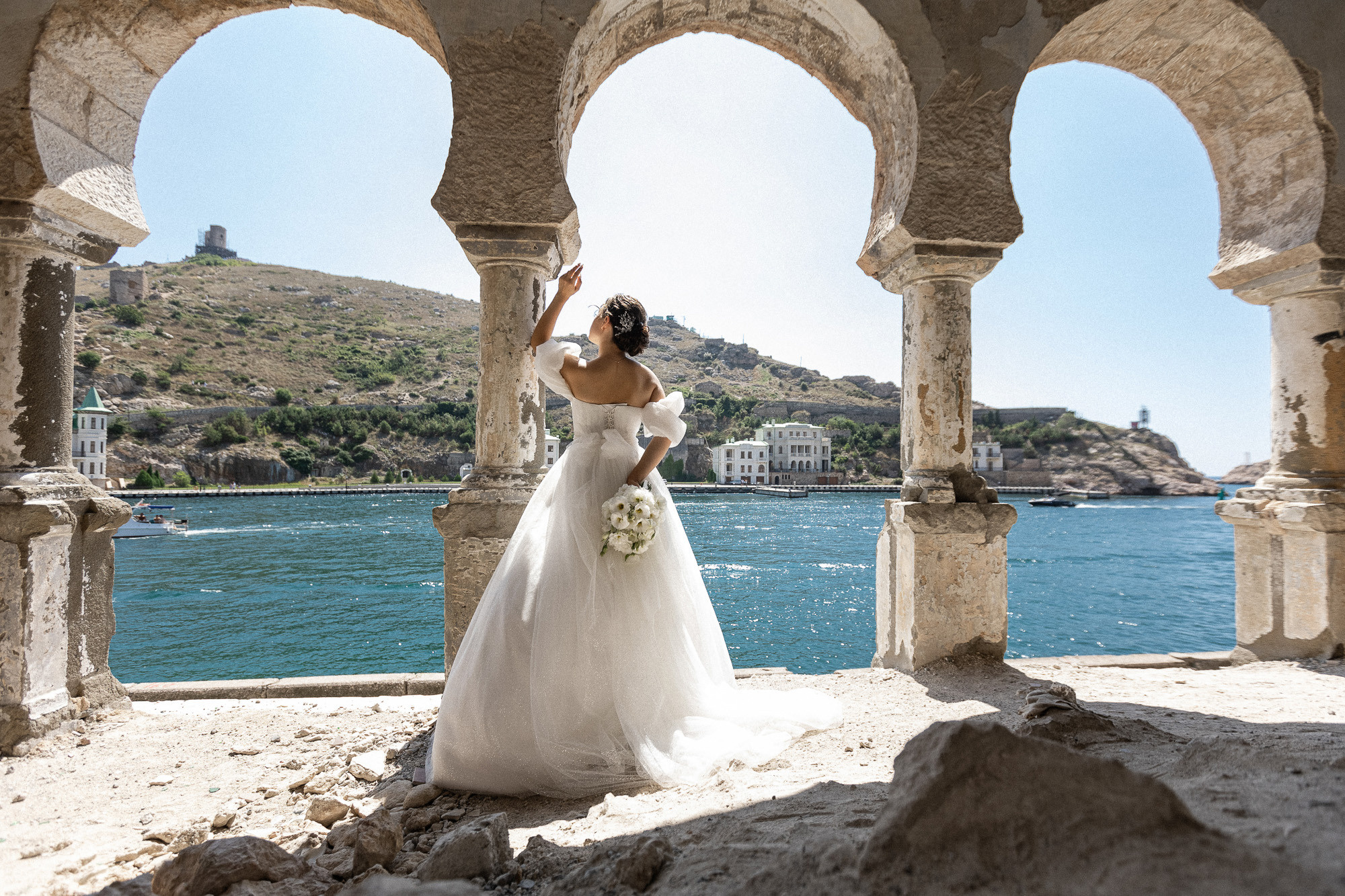 Женя и Лера - свадьба в Севастополе, Балаклаве, Фиоленте, Херсонесе. Свадебный фотограф, фотосъемка в Крыму, Севастополе, Симферополе, Ялте