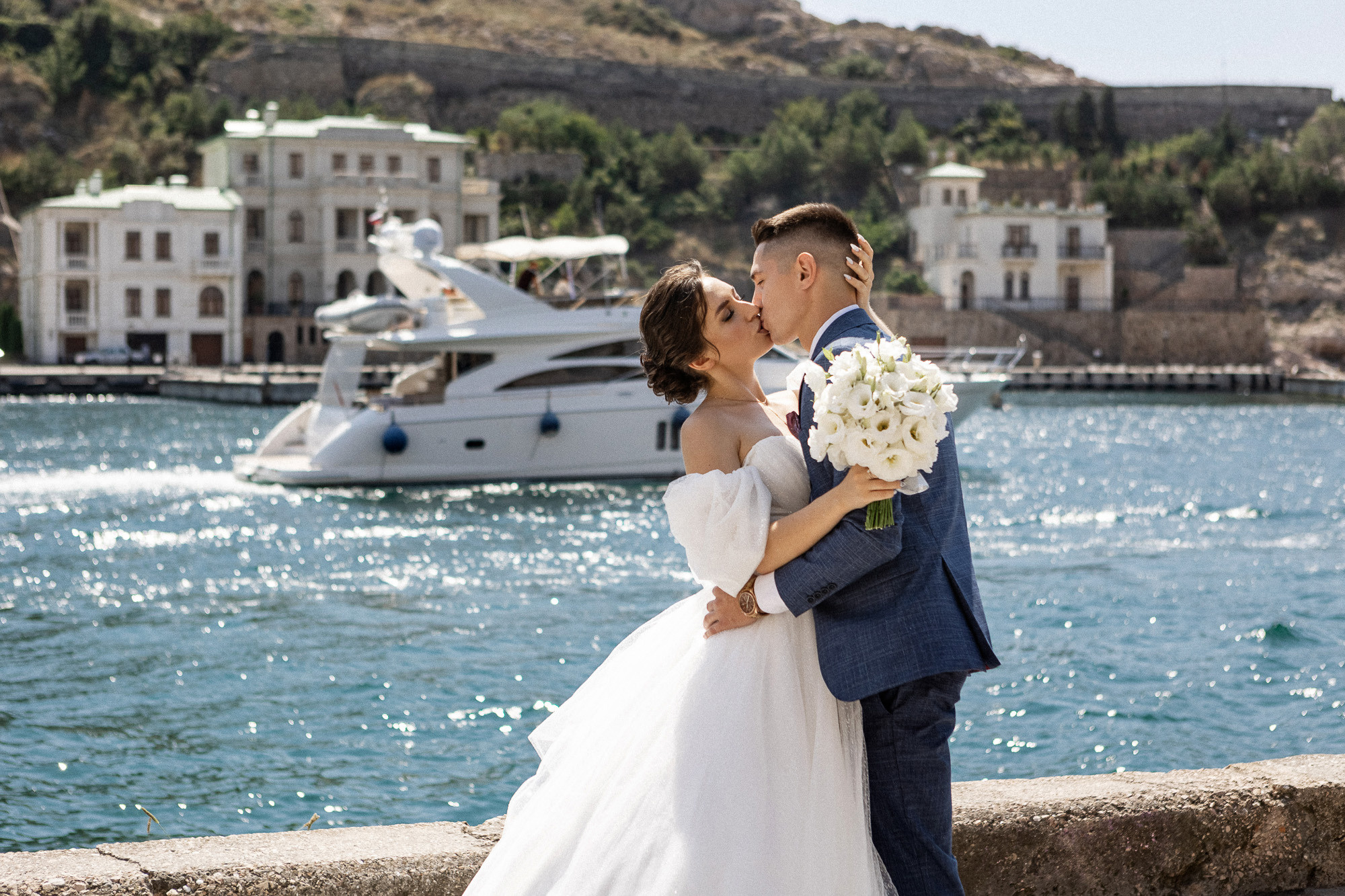 Женя и Лера - свадьба в Севастополе, Балаклаве, Фиоленте, Херсонесе. Свадебный фотограф, фотосъемка в Крыму, Севастополе, Симферополе, Ялте