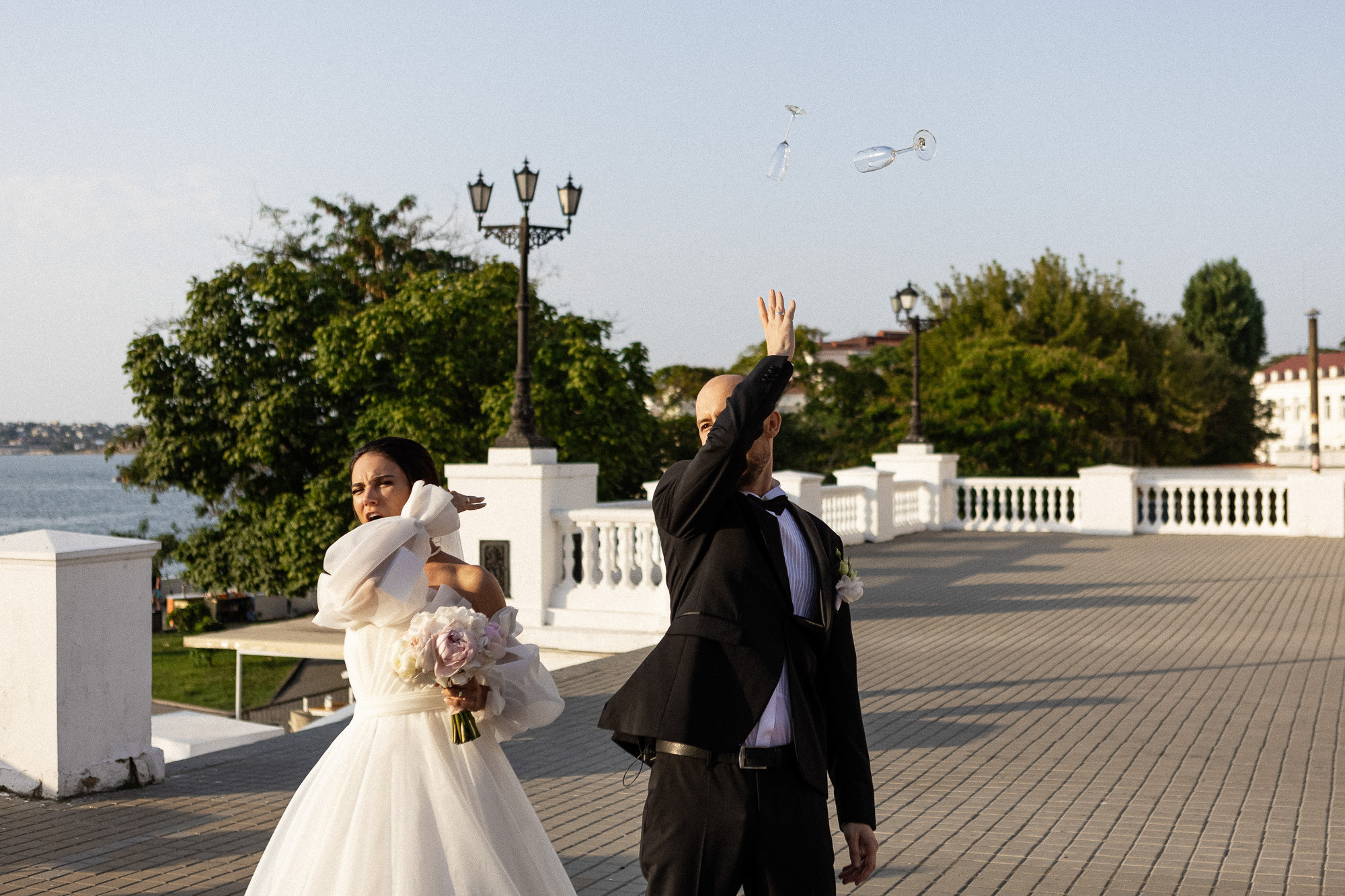 Костя и Валя - свадьба, выездная церемония, банкет и фотосессия. Свадебный фотограф, фотосъемка в Крыму, Севастополе, Симферополе, Ялте