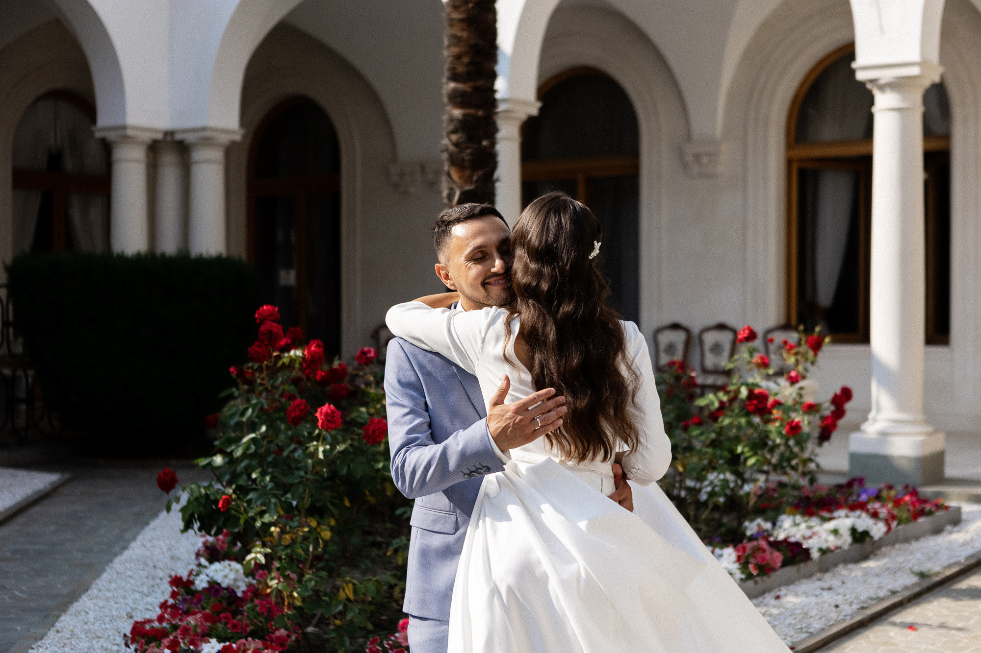 Женя и Настя - свадьба в Гурзуфе в отеле Алтея и Ливадийском дворце. Свадебный фотограф, фотосъемка в Крыму, Севастополе, Симферополе, Ялте