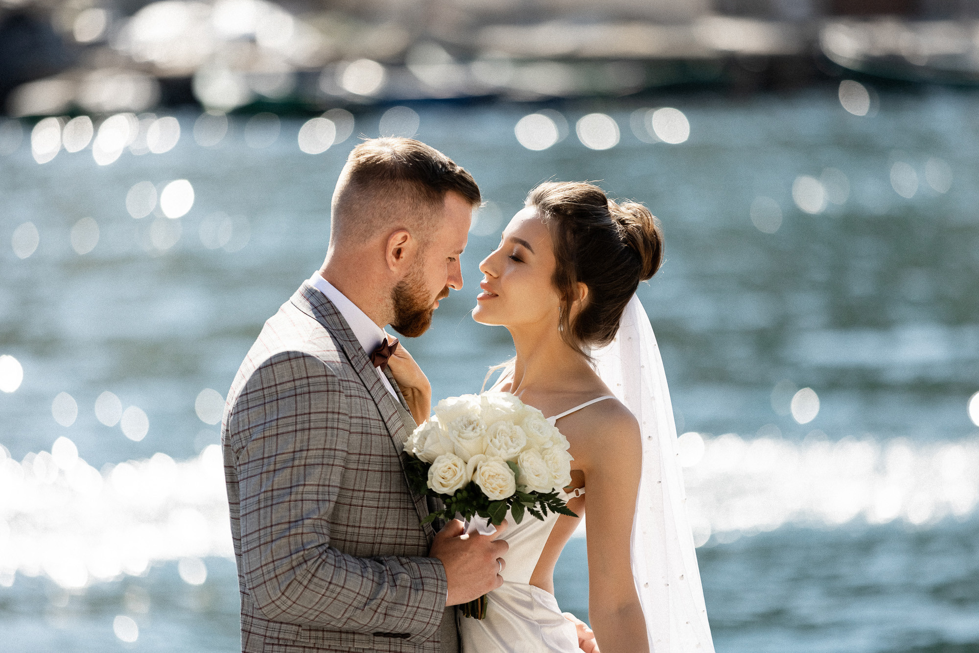 Денис и Аделя - свадьба для двоих в Балаклаве. Свадебный фотограф, фотосъемка в Крыму, Севастополе, Симферополе, Ялте