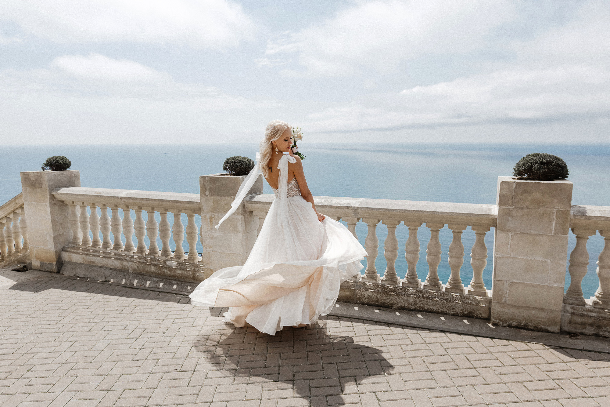 Сергей и Глафира - свадьба для двоих весной в Севастополе. Свадебный фотограф, фотосъемка в Крыму, Севастополе, Симферополе, Ялте