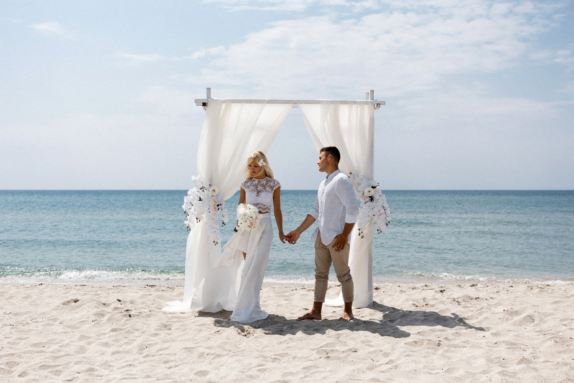 Артём и Мария - свадьба для двоих и выездная церемония. Свадебный фотограф, фотосъемка в Крыму, Севастополе, Симферополе, Ялте